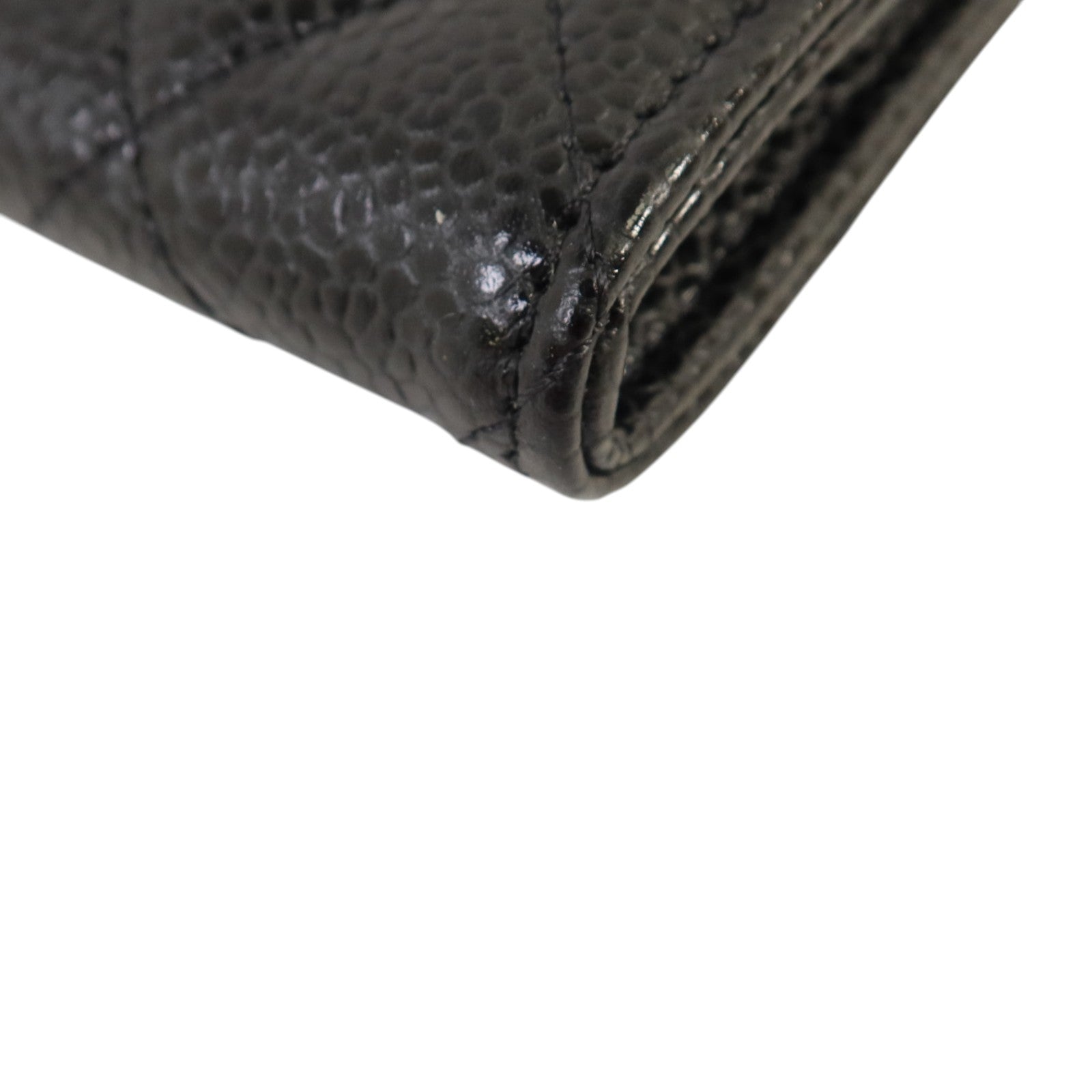CHANEL 牛皮皮革Classic Card Holder銀扣卡片套