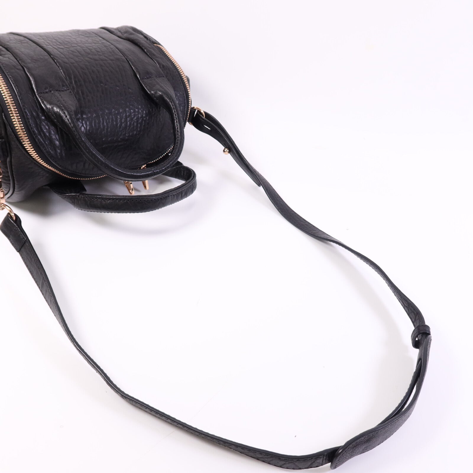 alexanderwang 牛皮皮革2 Way Shoulder Bag金扣手挽肩背兩用袋