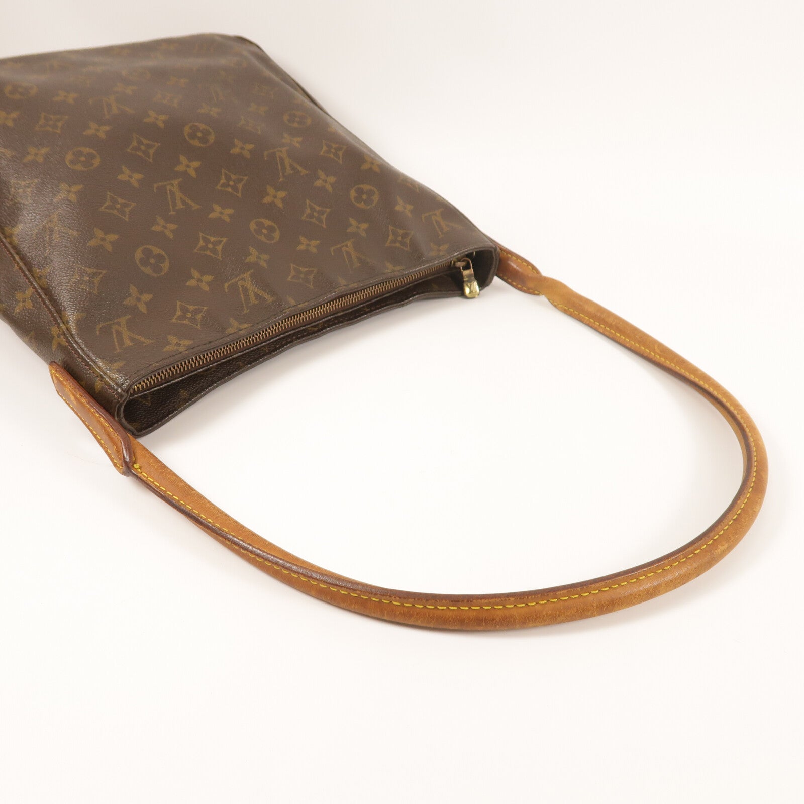 LOUIS VUITTON Monogram Looping GM金扣肩背袋