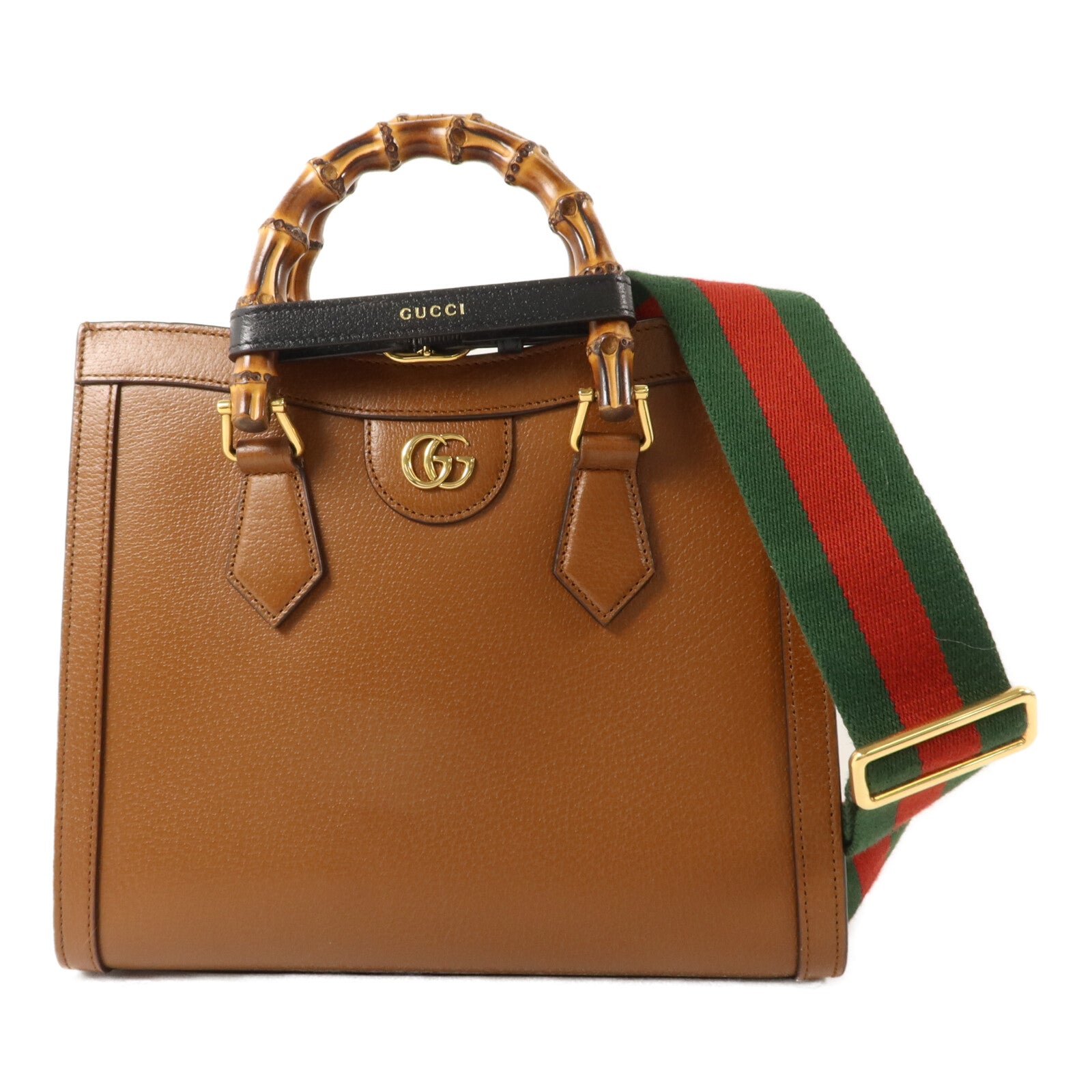 GUCCI 牛皮皮革Diana Medium Tote Bag手挽肩背兩用袋