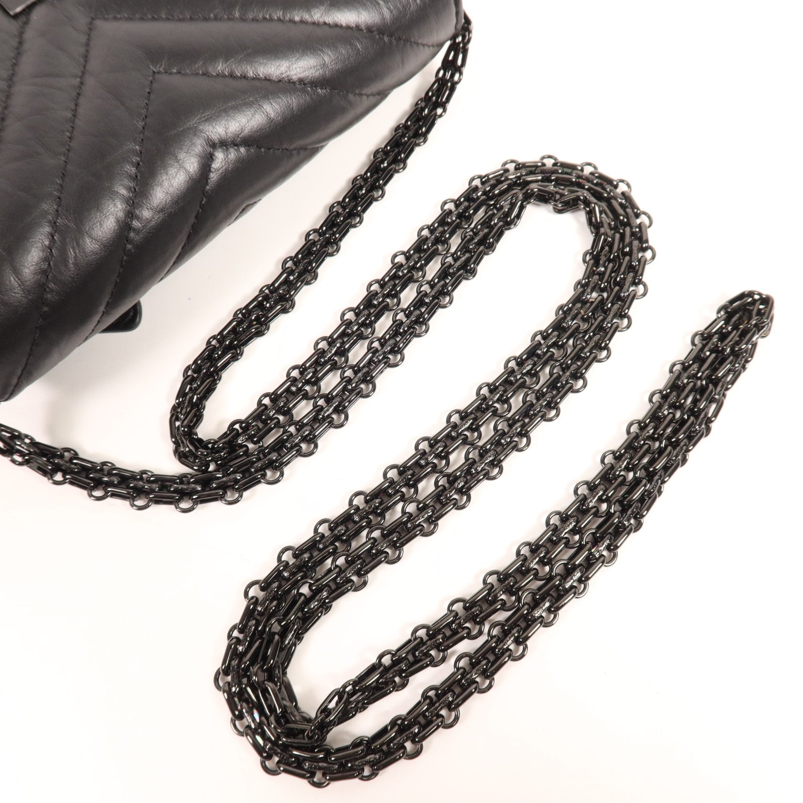 CHANEL 牛皮皮革Wallet On Chain鏈帶肩背袋