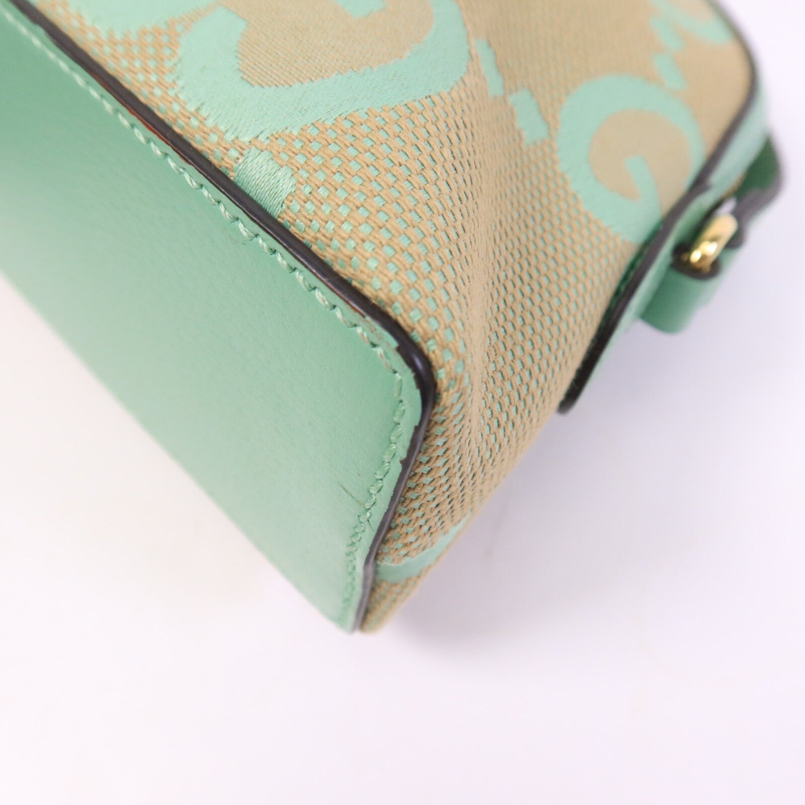 GUCCI 塗層帆布Ophidia Jumbo GG Small Shoulder Bag肩背袋