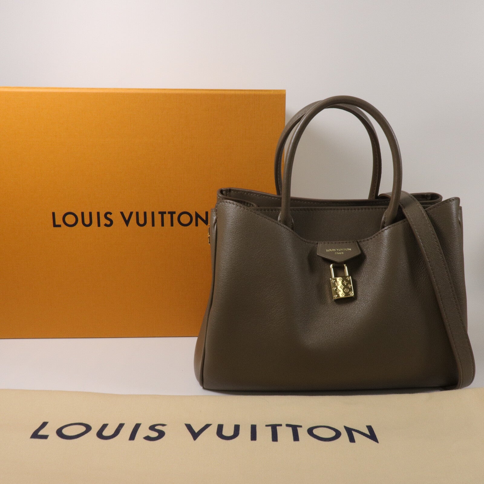LOUIS VUITTON 牛皮皮革Vendome PM手挽肩背兩用袋