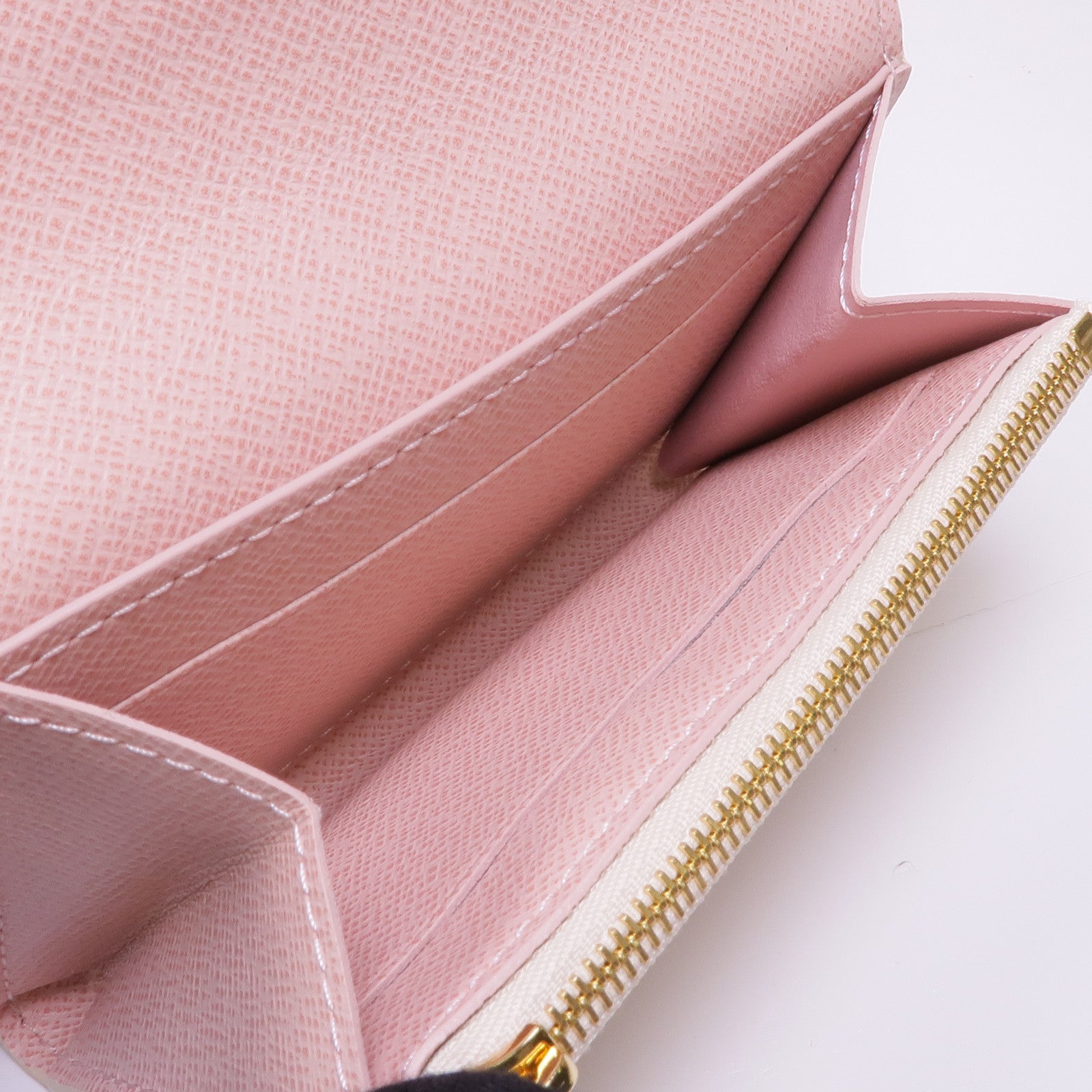 LOUIS VUITTON Damier Azur Rossalie Coin Purse金扣零錢包