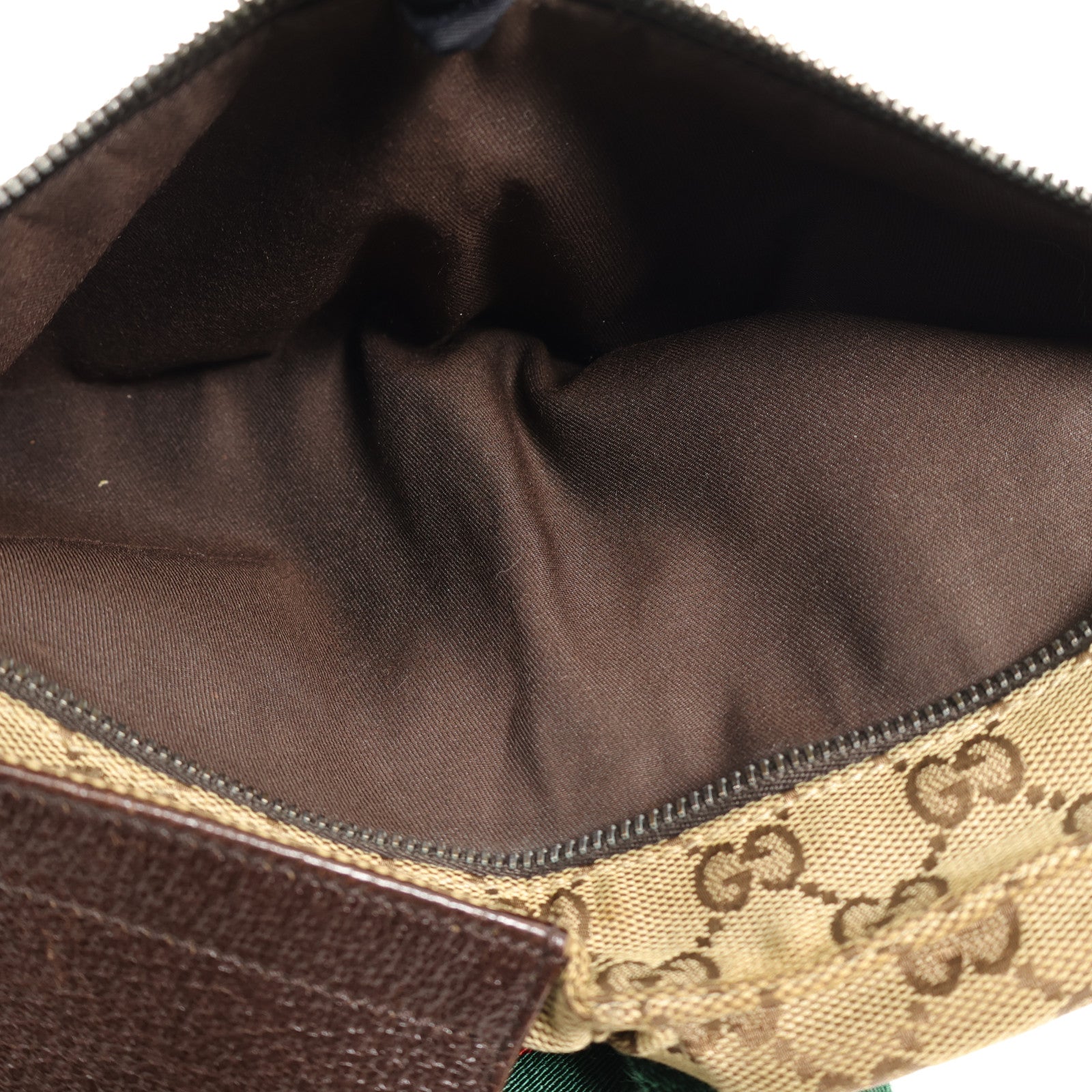 GUCCI 帆布Waits Bag銀扣腰包