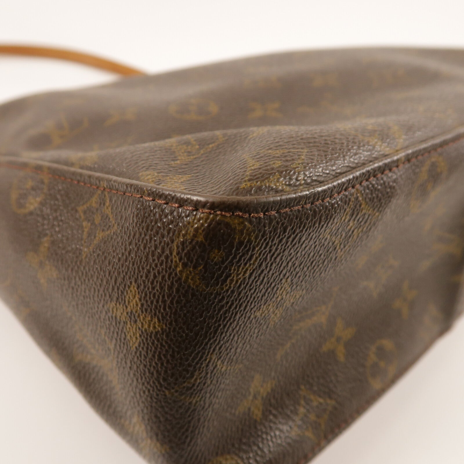 LOUIS VUITTON Monogram Looping GM金扣肩背袋