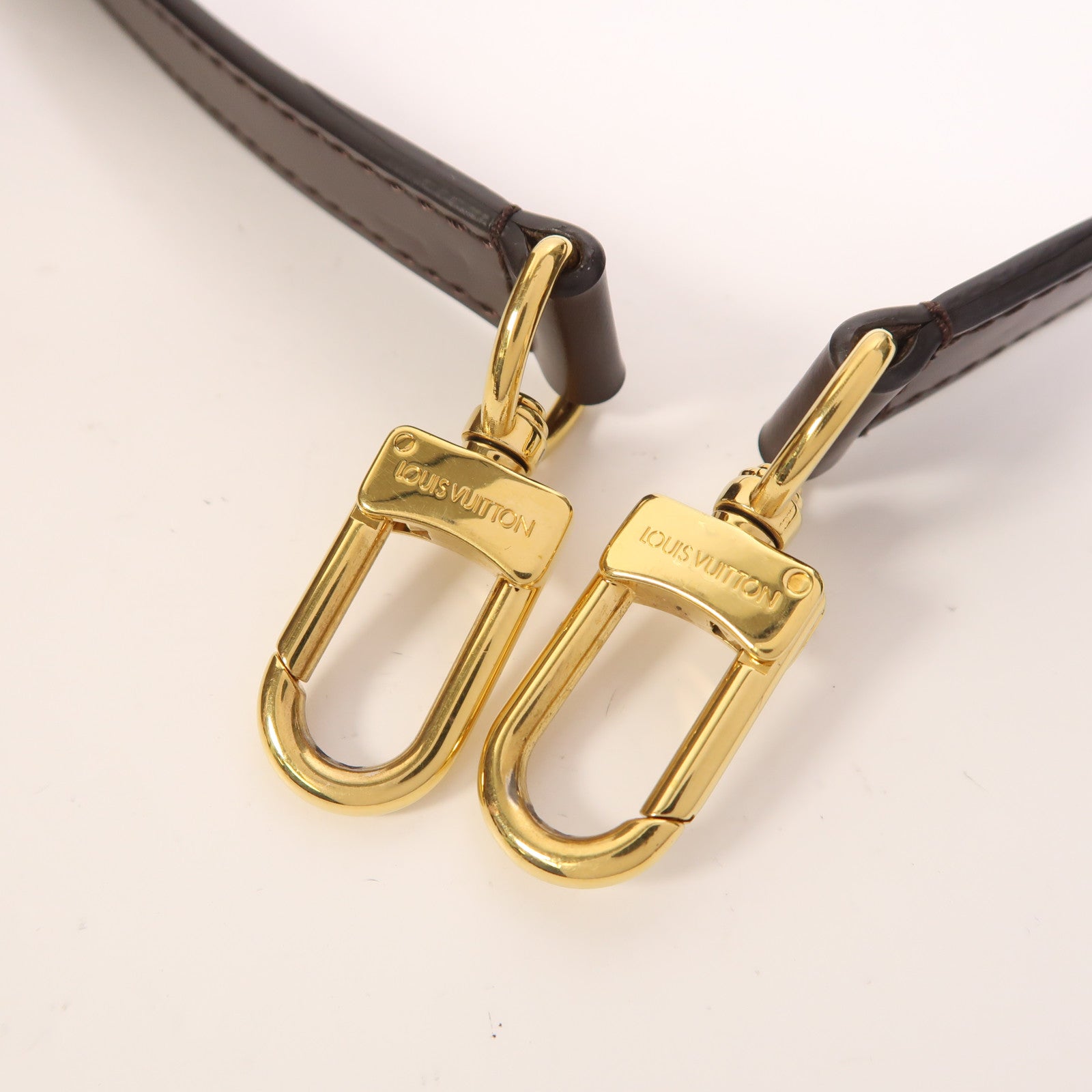 LOUIS VUITTON Damier Brittany金扣手挽肩背兩用袋