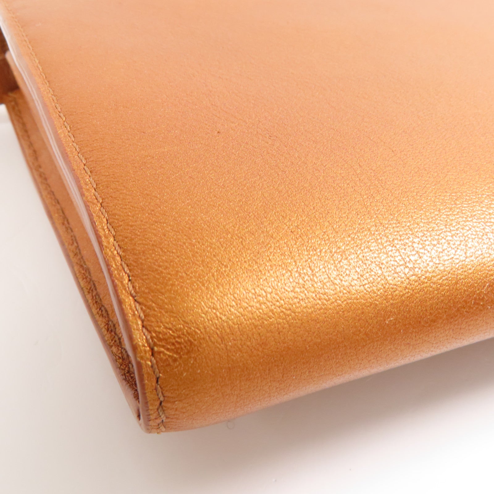 Delvaux 牛皮皮革Simplissime Long Wallet金扣長錢包