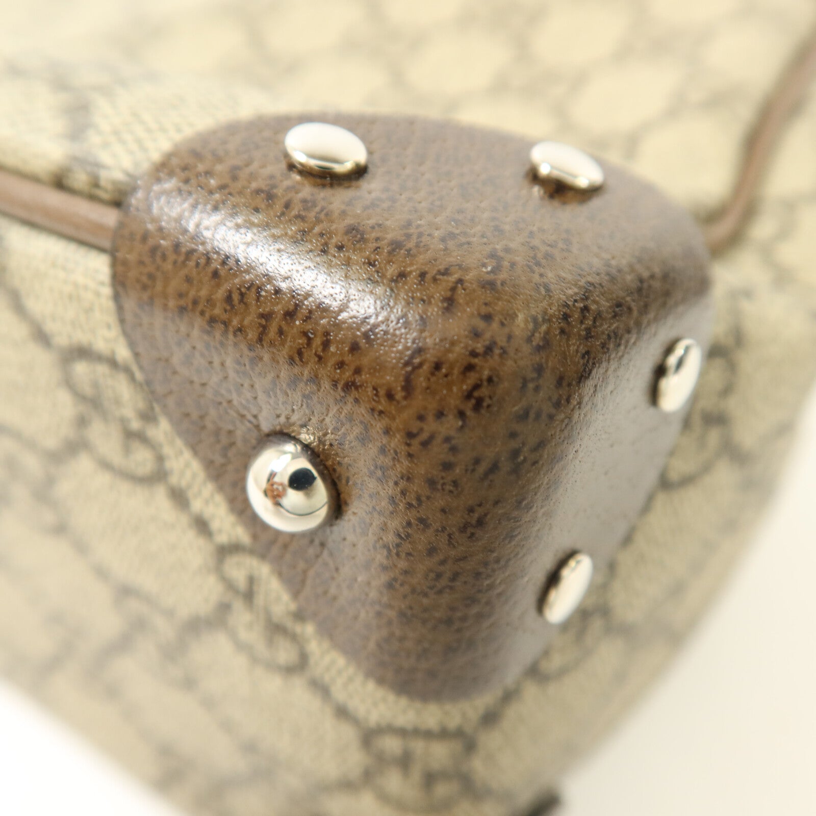 GUCCI 塗層帆布GG Supreme Shoulder Bag肩背袋