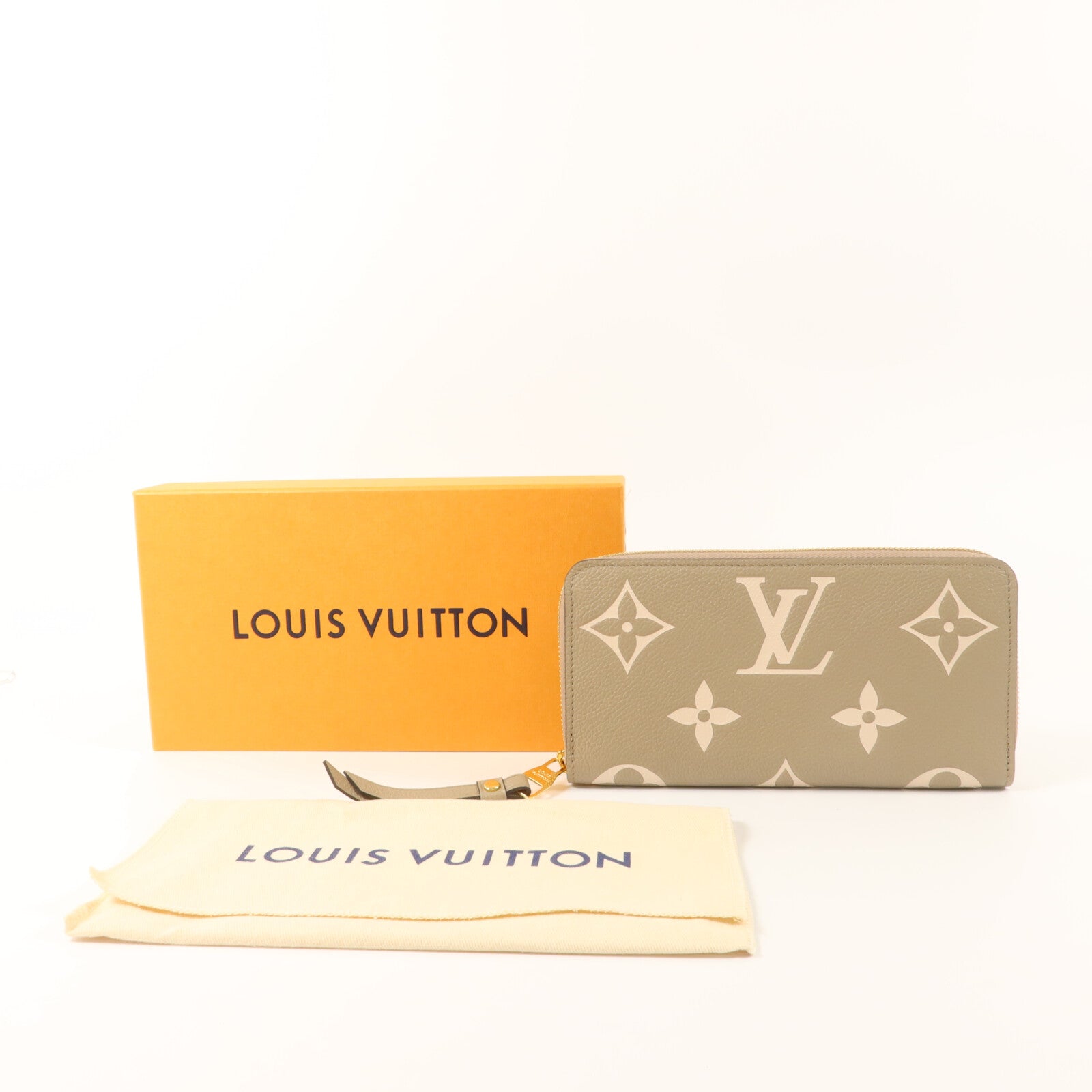 LOUIS VUITTON Monogram Empreinte Zippy Long Wallet長錢包