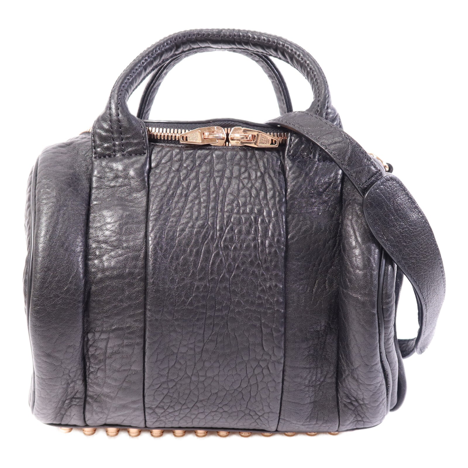 alexanderwang 牛皮皮革2 Way Shoulder Bag金扣手挽肩背兩用袋