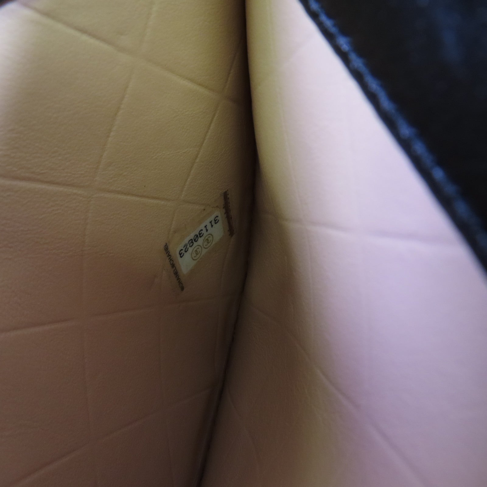 CHANEL 牛皮皮革Chain Shoulder Bag金扣鏈帶肩背袋