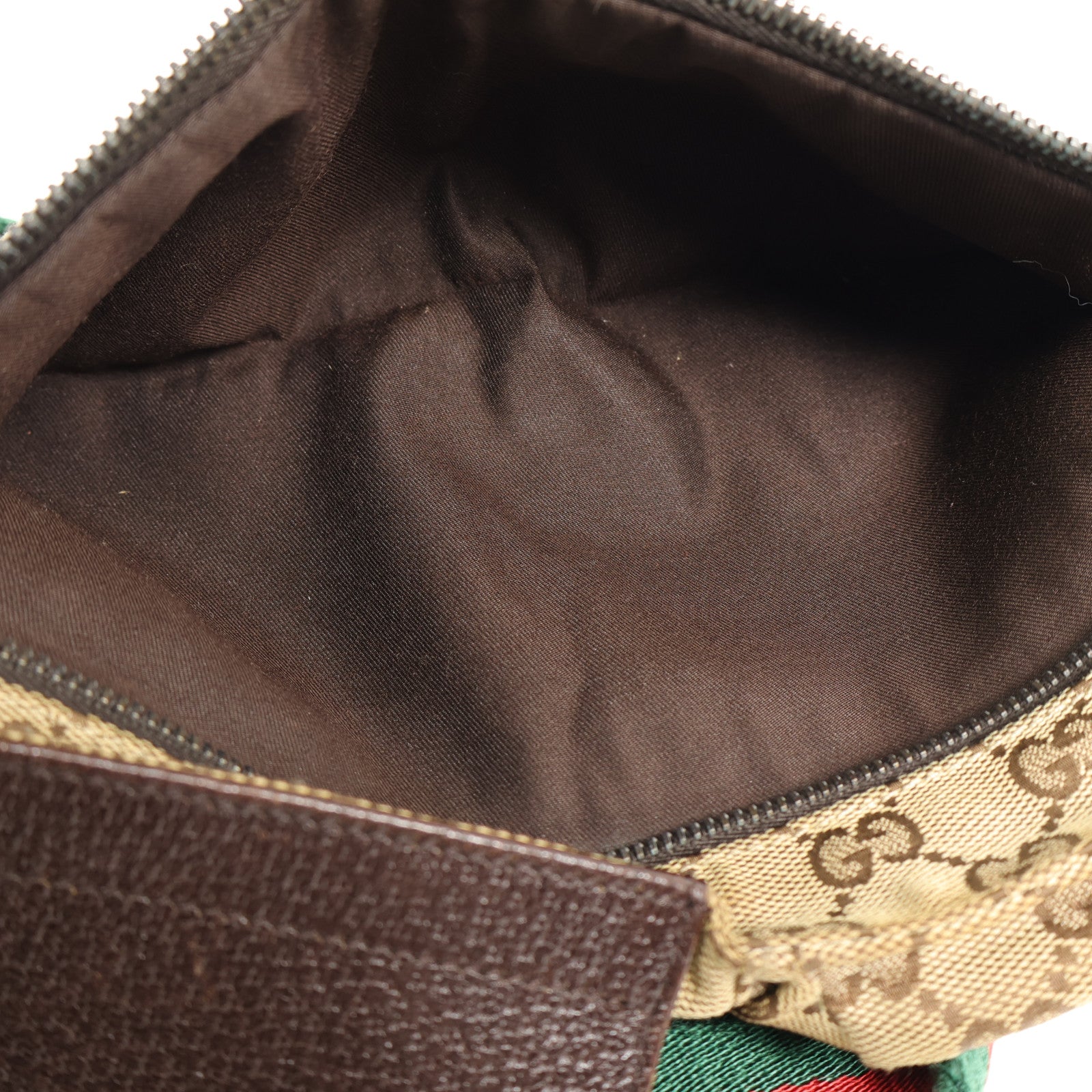 GUCCI 帆布Waits Bag銀扣腰包