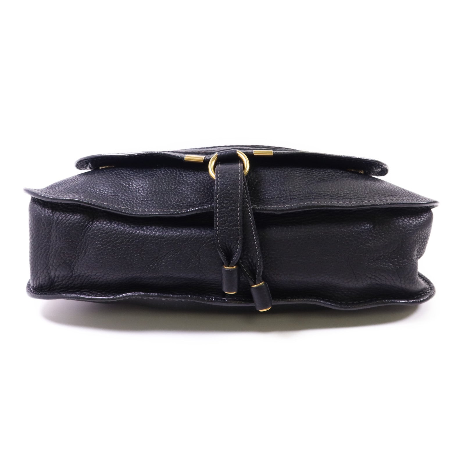 Chloe 牛皮皮革Marcie Saddle金扣肩背袋