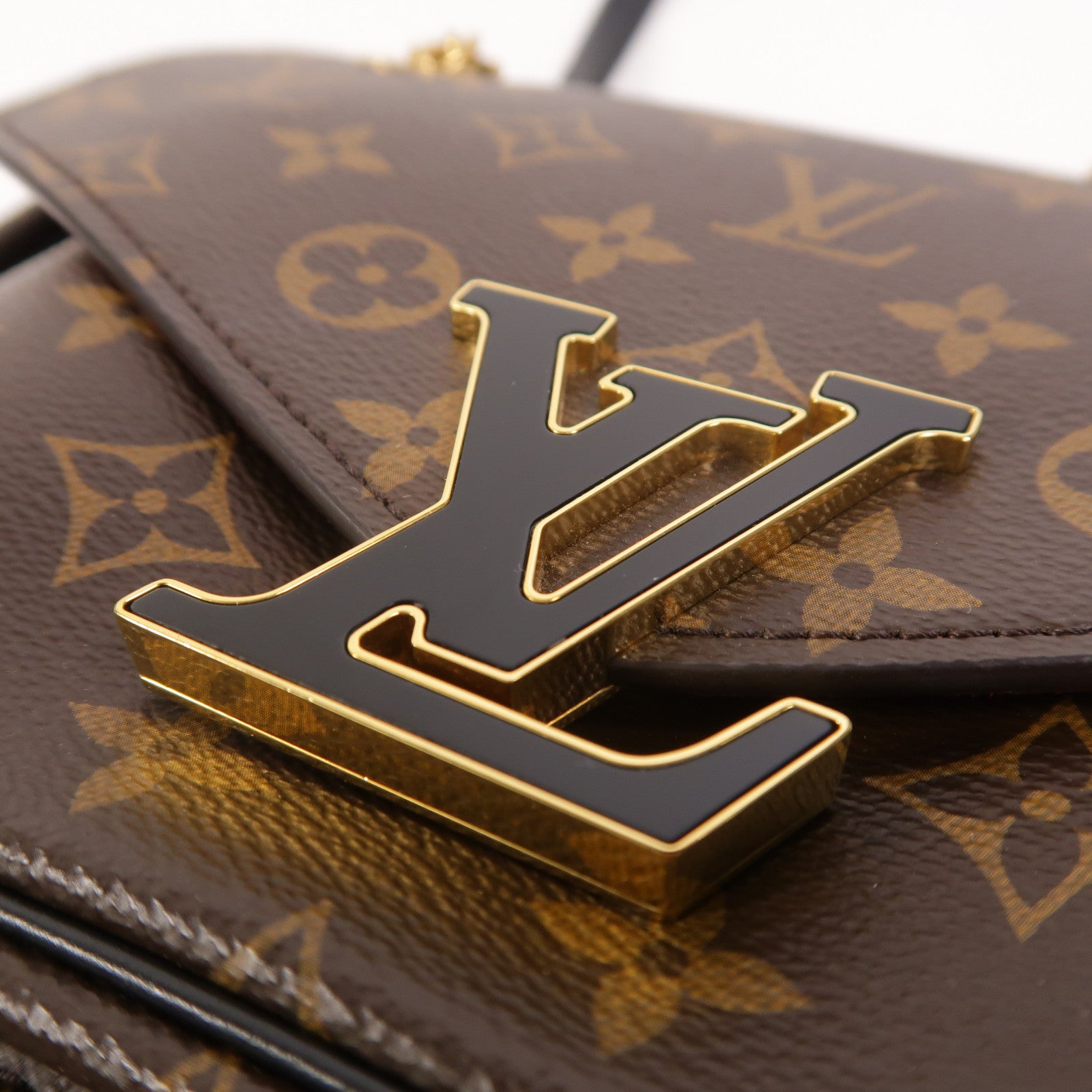 LOUIS VUITTON Monogram Passy鏈帶肩背袋