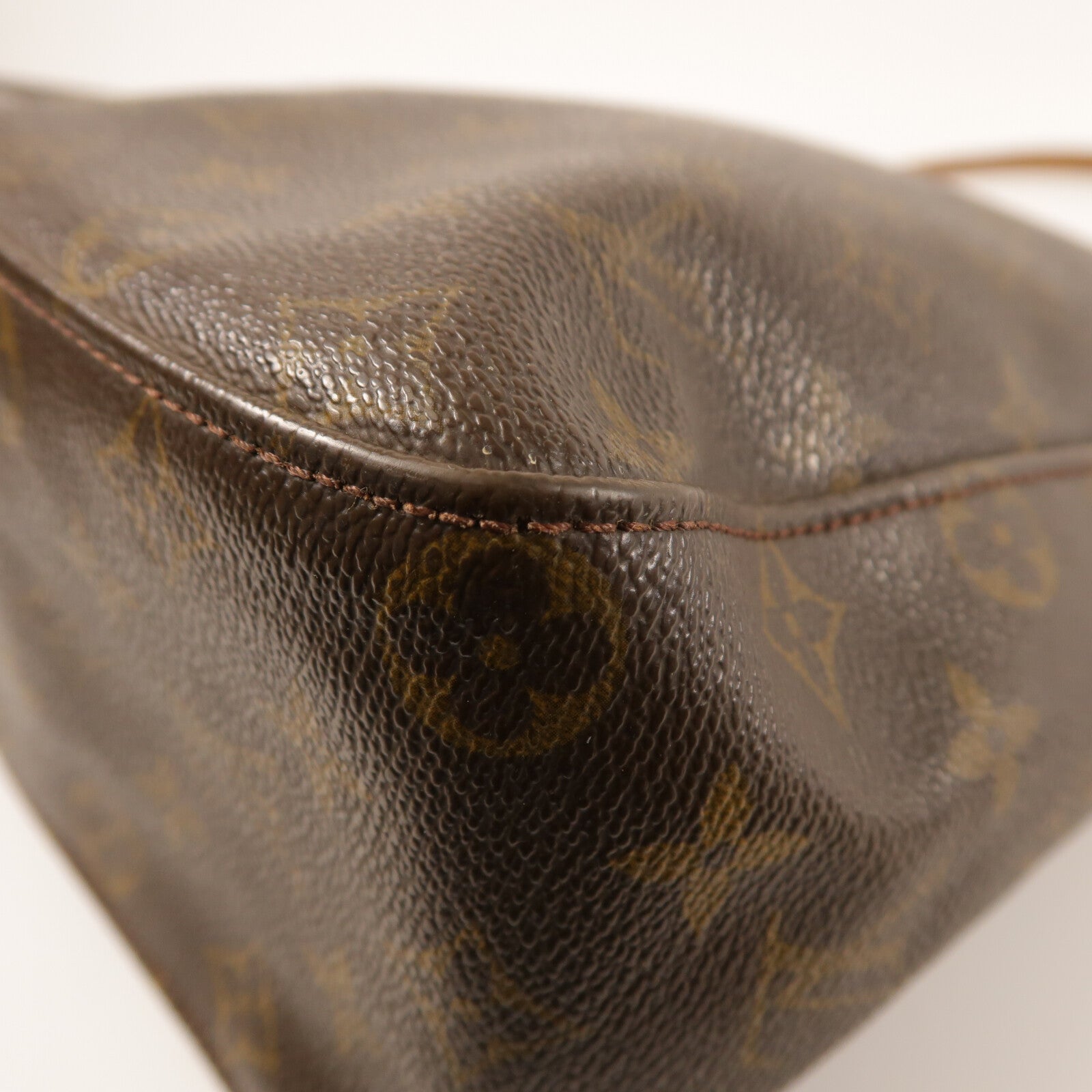 LOUIS VUITTON Monogram Looping GM金扣肩背袋