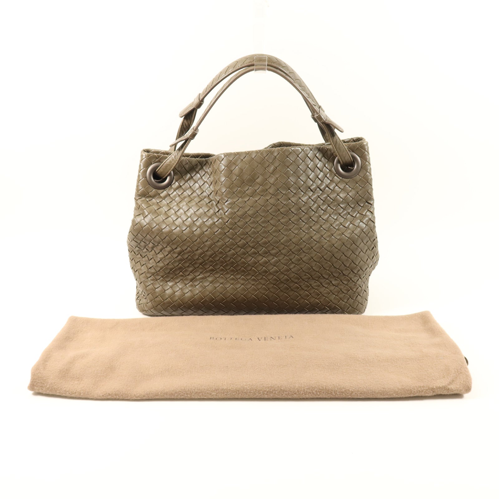 BOTTEGA VENETA 牛皮皮革Hand Bag手挽袋