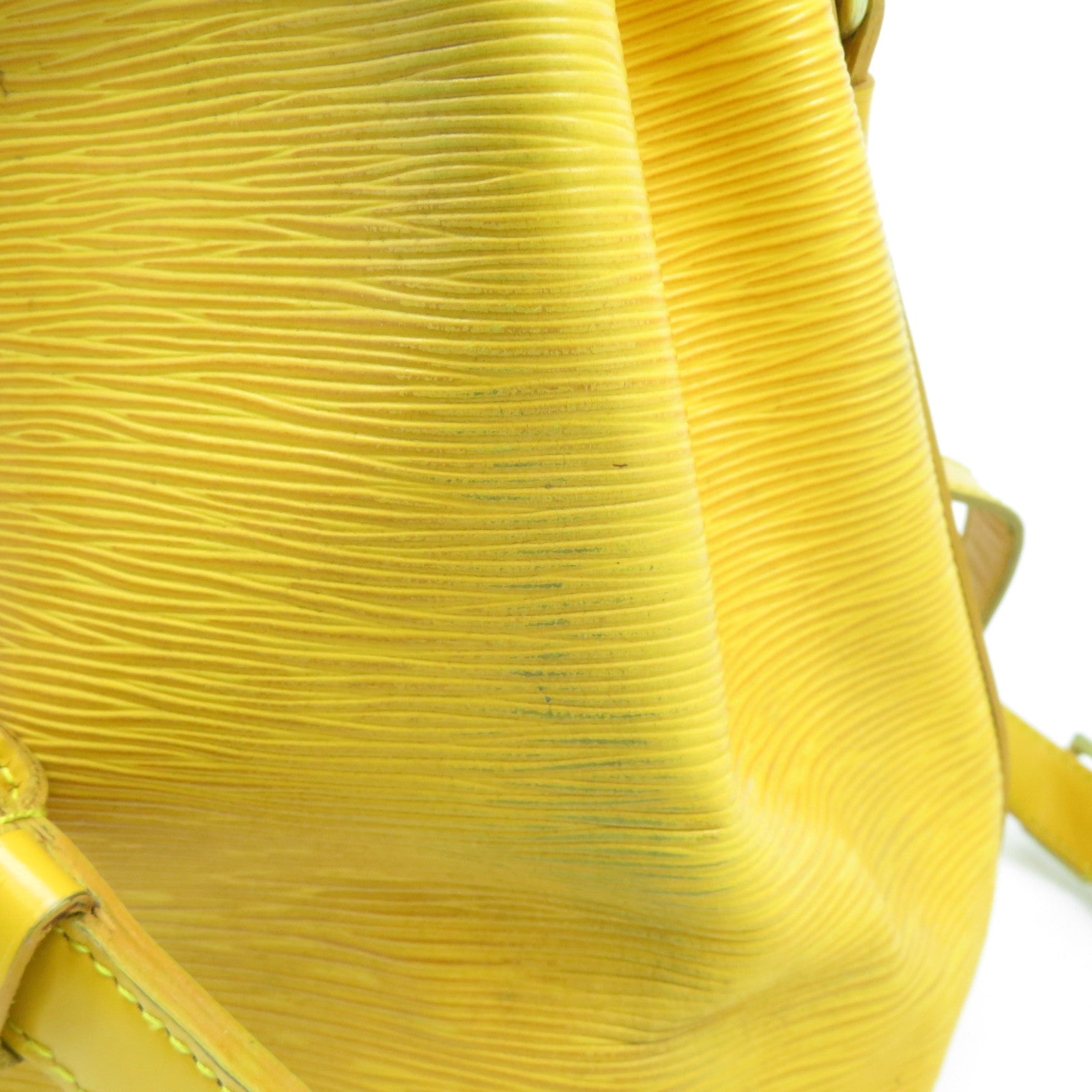LOUIS VUITTON Epi Noe Shoulder Bag金扣肩背袋黃色