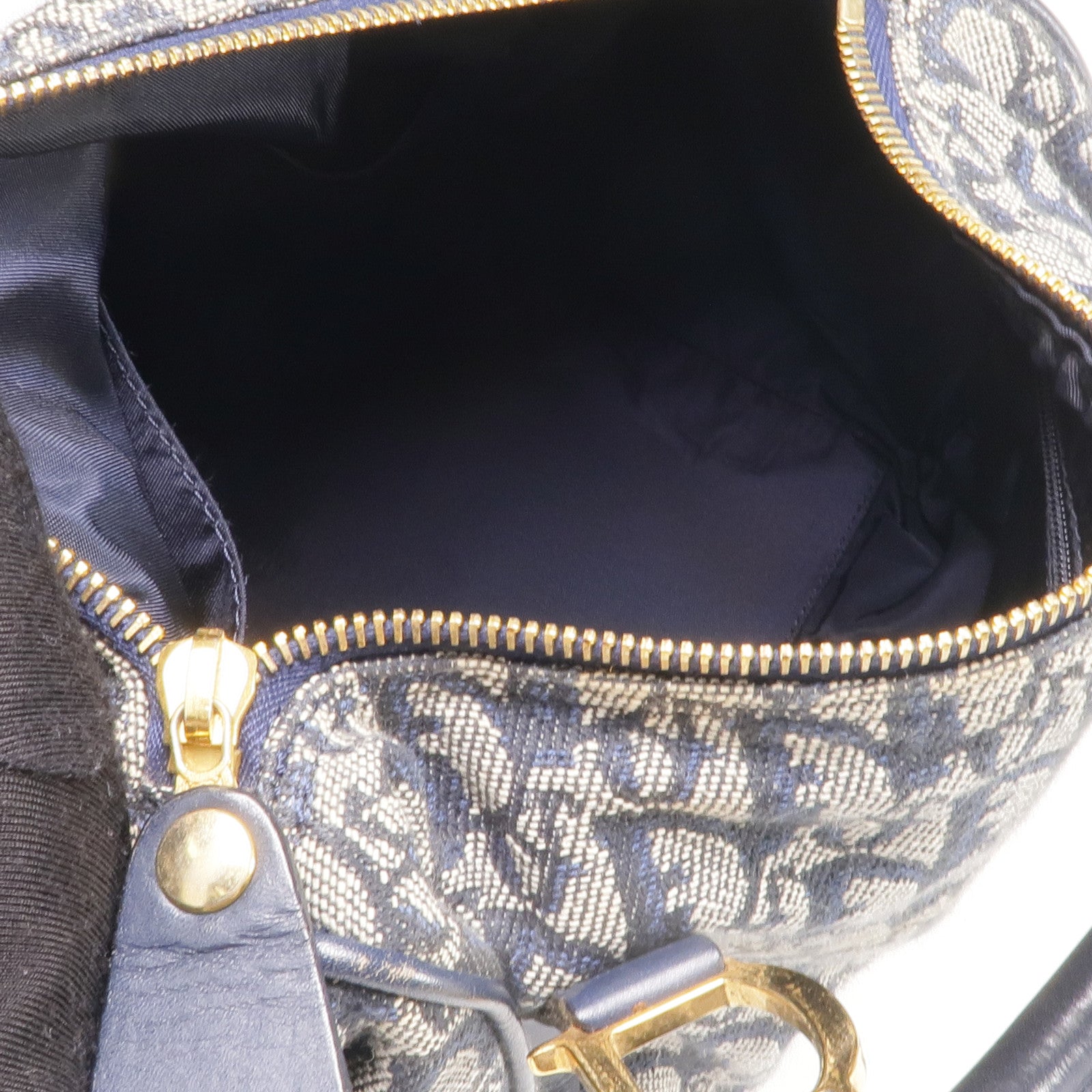 Dior 帆布Handbag金扣手挽袋