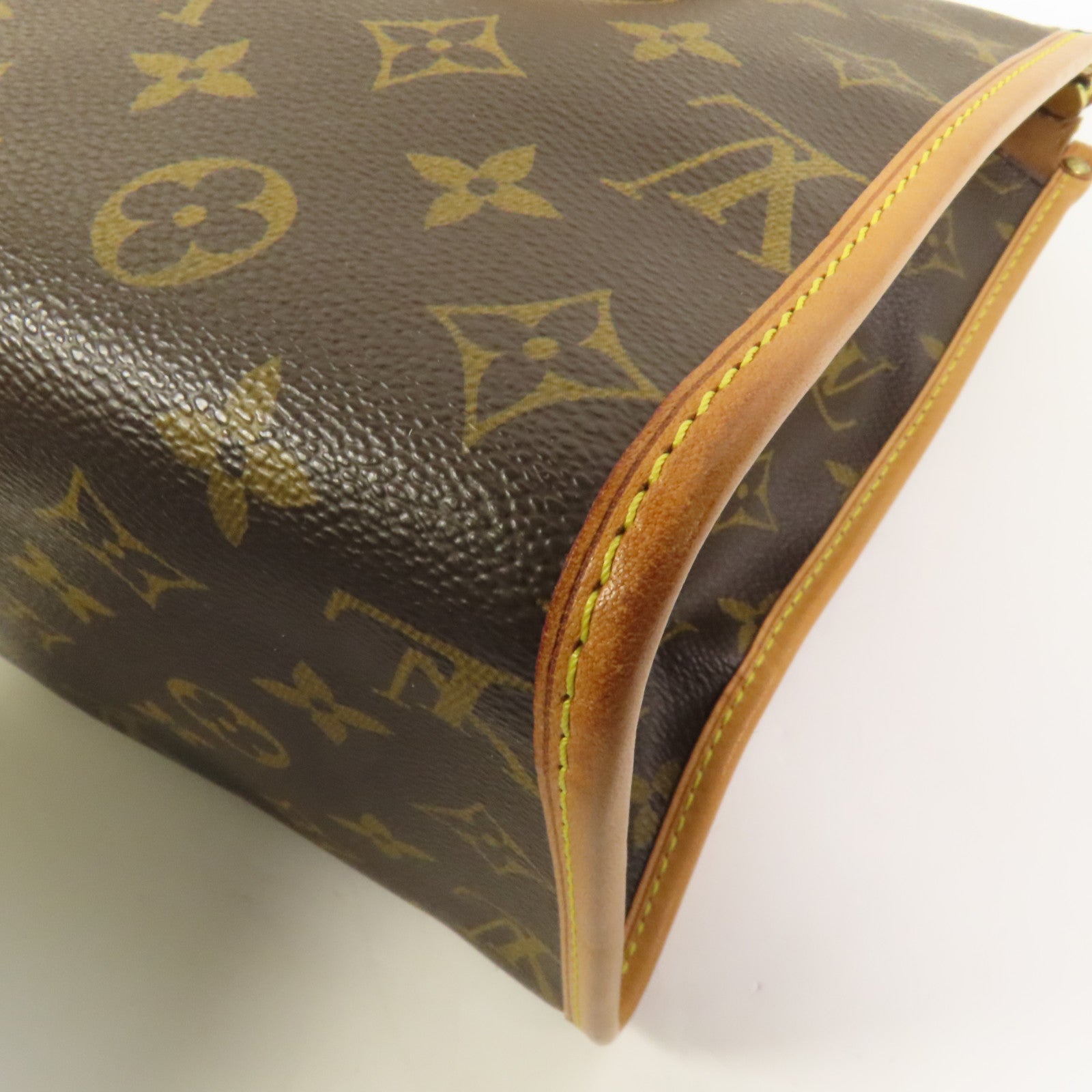 LOUIS VUITTON Monogram Popincourt Haut金扣肩背袋