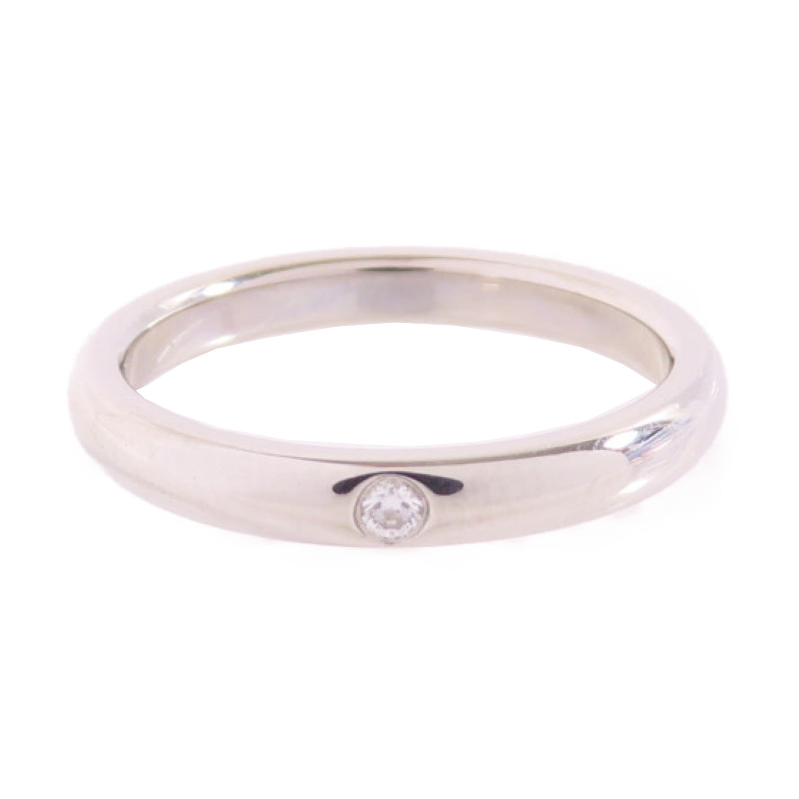 TIFFANY＆CO PT950鉑金/鑽石Diamond Ring戒指US#6