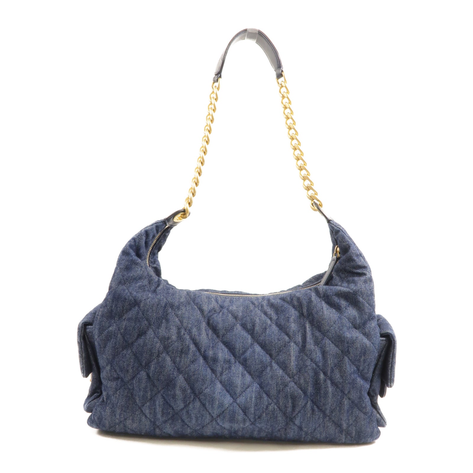 CHANEL Denim Hobo 25C肩背袋