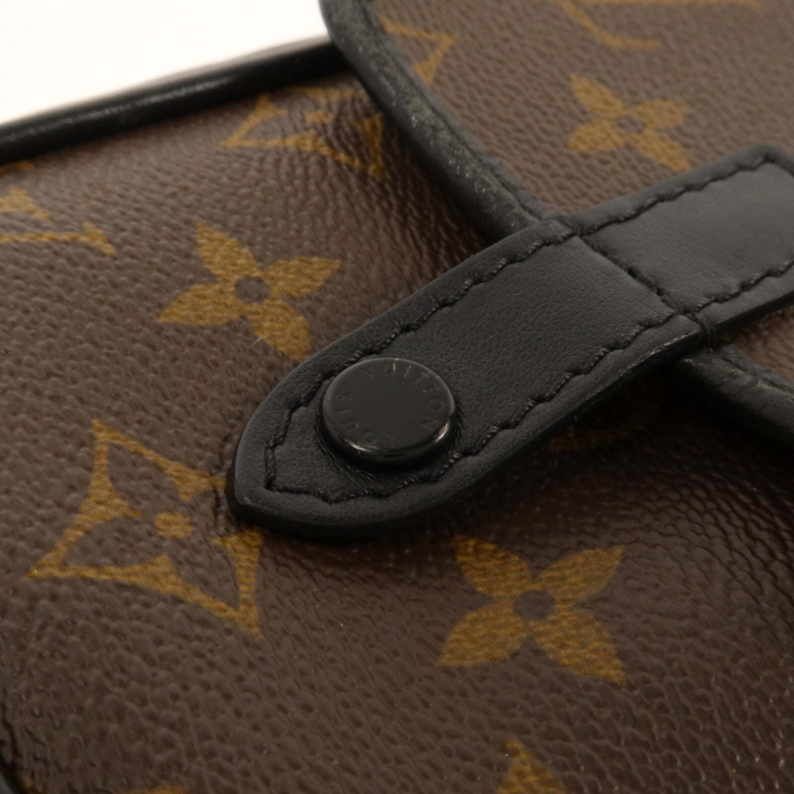 LOUIS VUITTON Monogram Macassar Christopher Wearable Wallet肩背袋