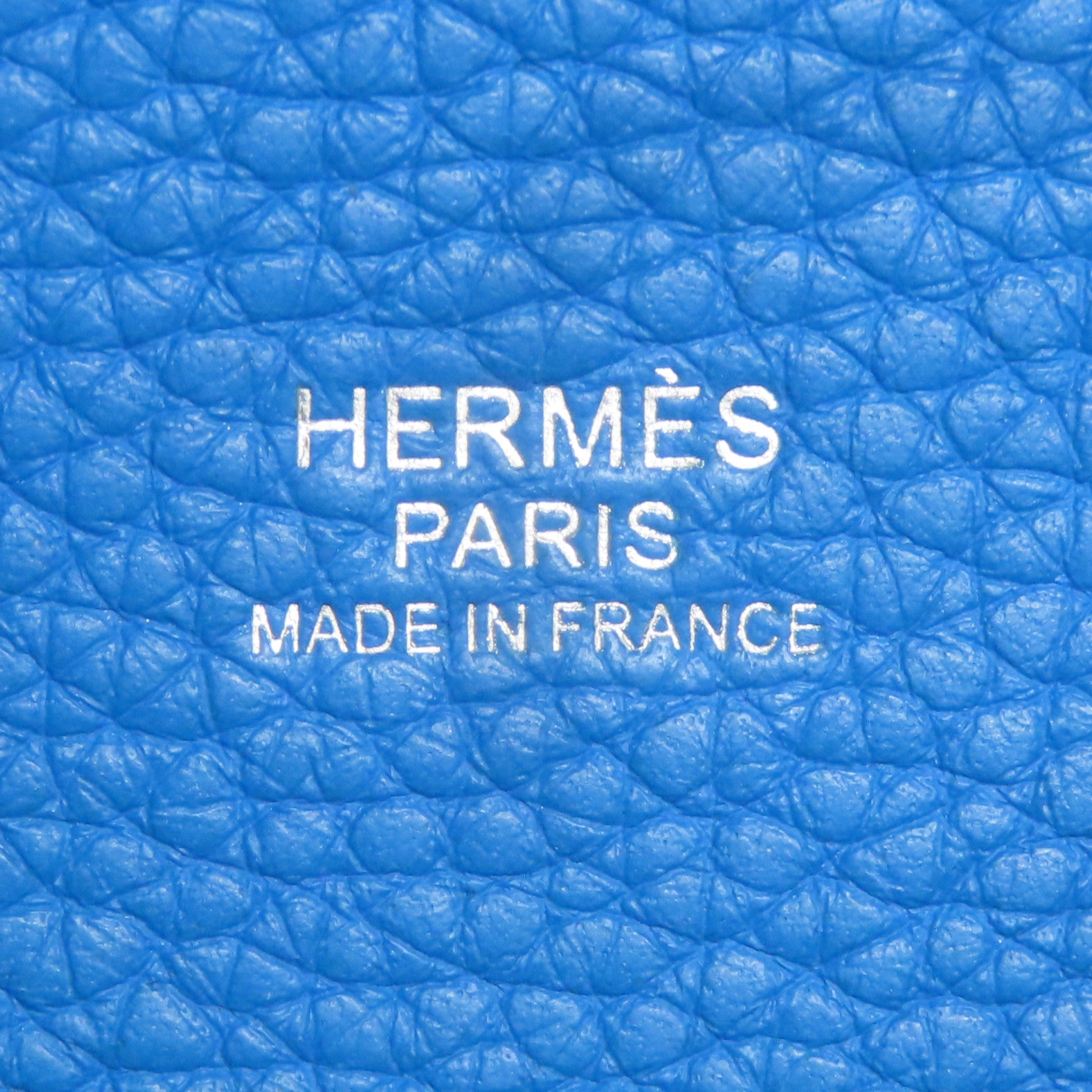 HERMES Clemence皮革Picotin MM銀扣手挽袋