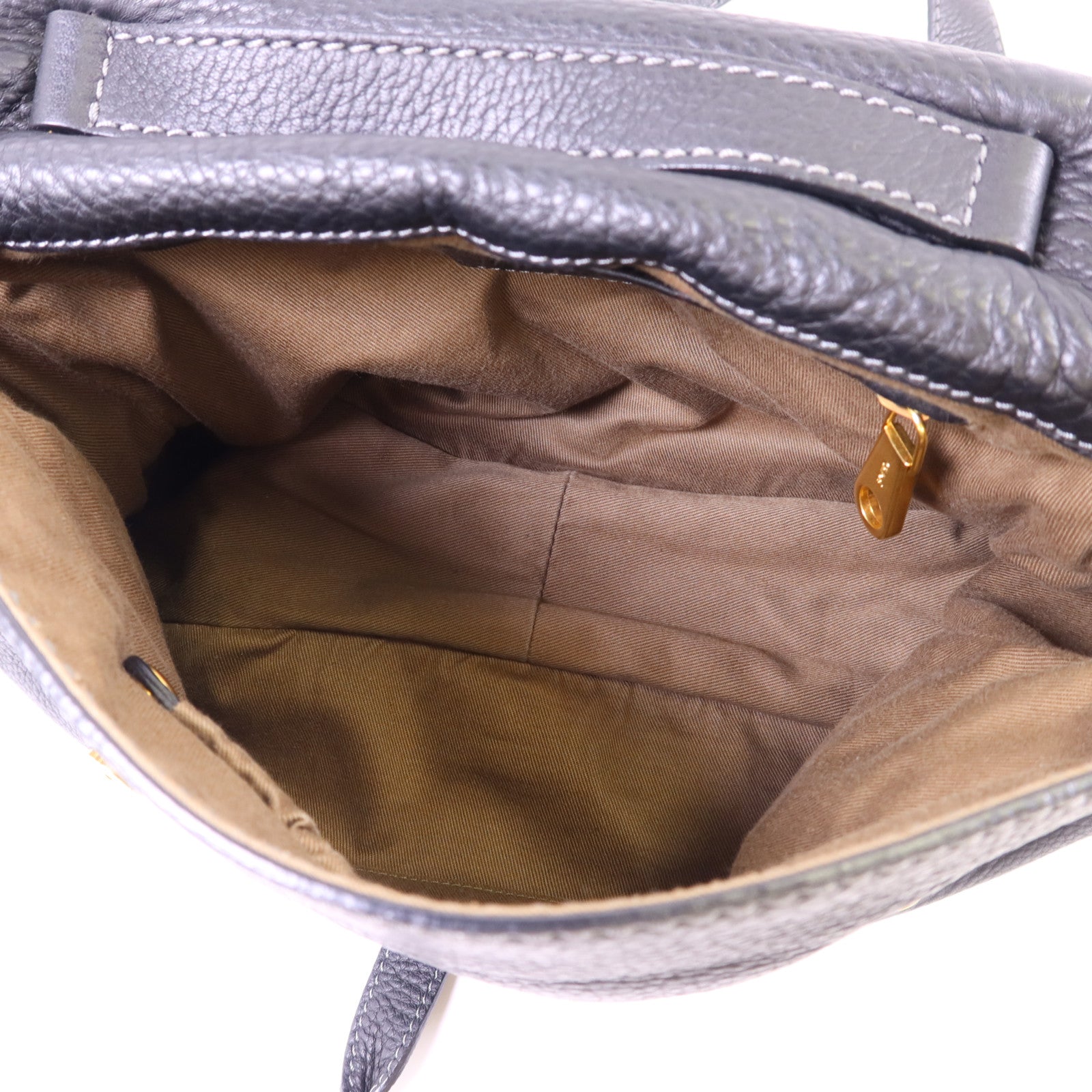 Chloe 牛皮皮革Marcie Saddle金扣肩背袋