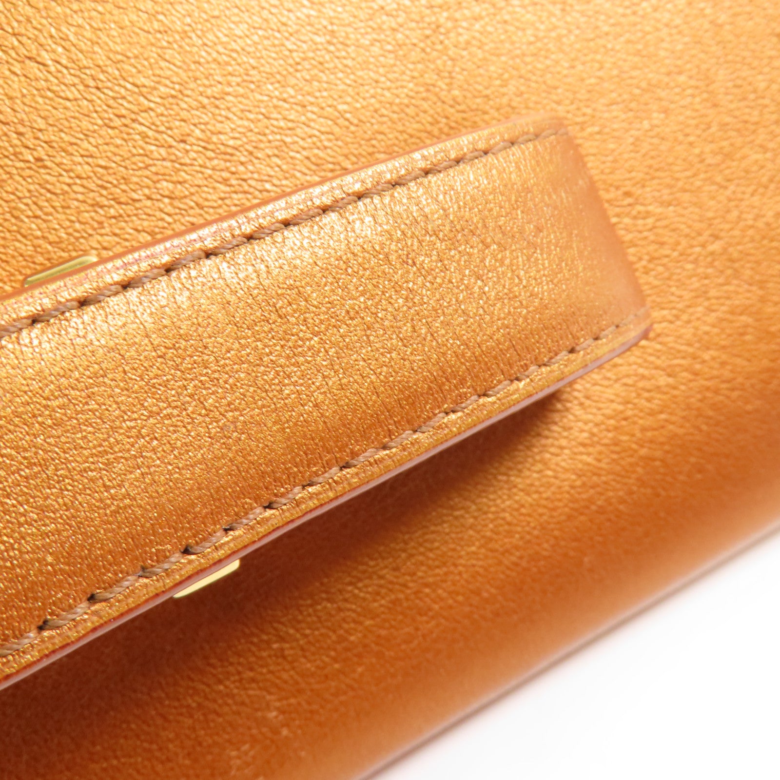 Delvaux 牛皮皮革Simplissime Long Wallet金扣長錢包