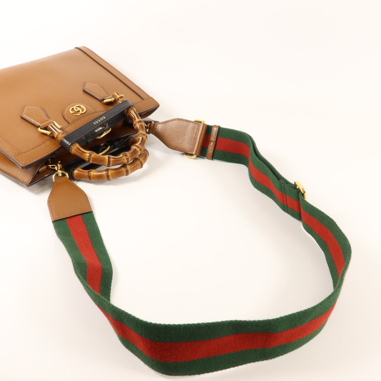 GUCCI 牛皮皮革Diana Medium Tote Bag手挽肩背兩用袋