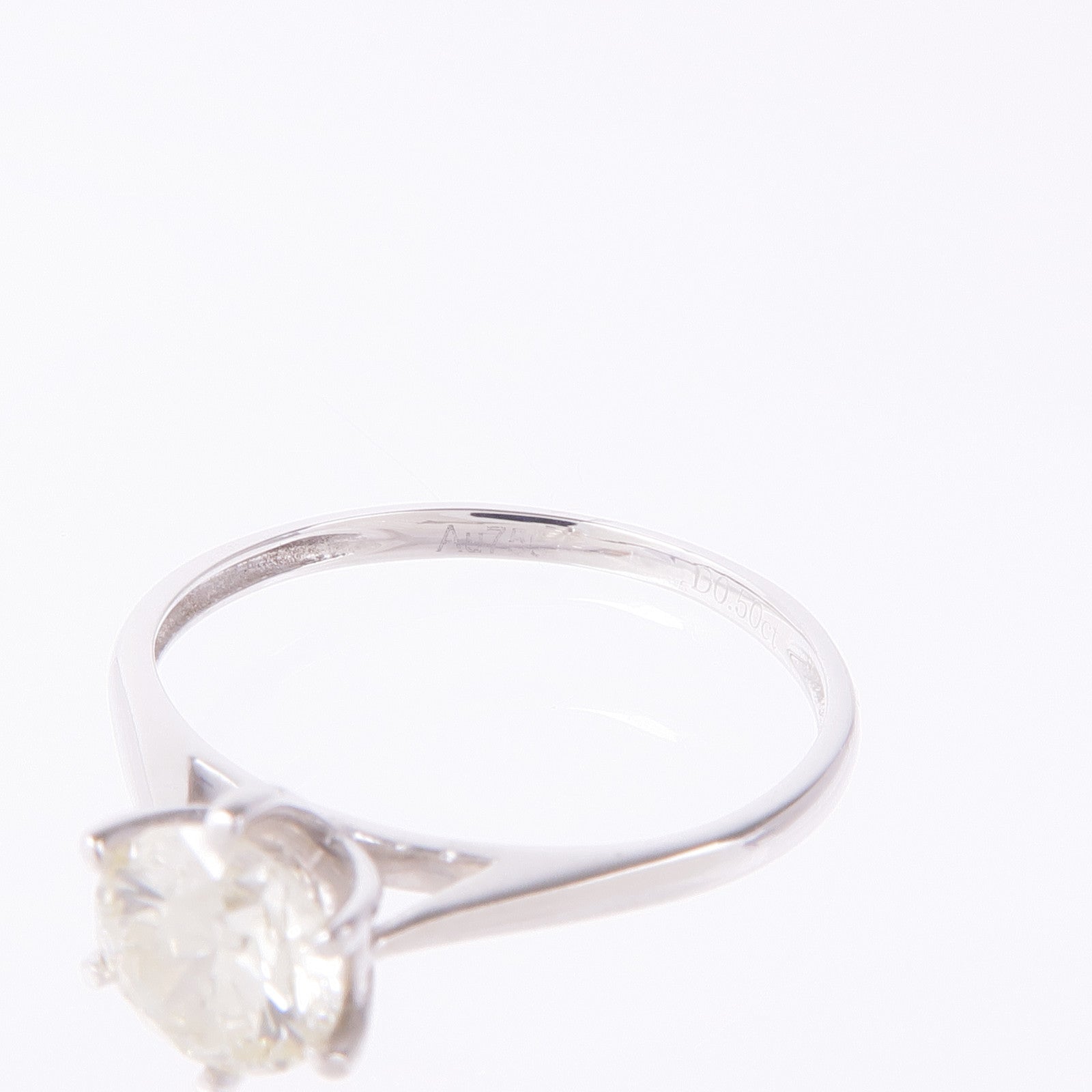 JEWELRY 18K白金Diamond Ring鑽石戒指US#4.25