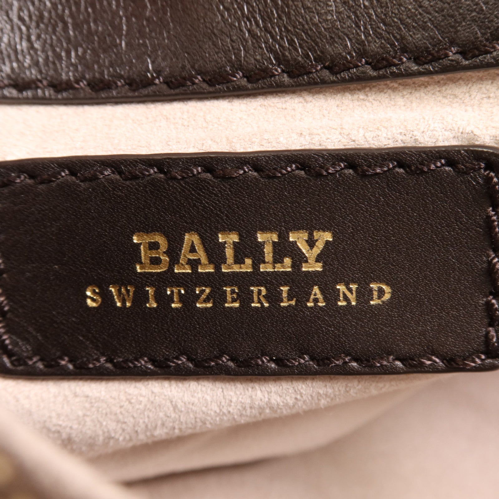 BALLY 蛇皮皮革Hand Bag金扣手挽袋