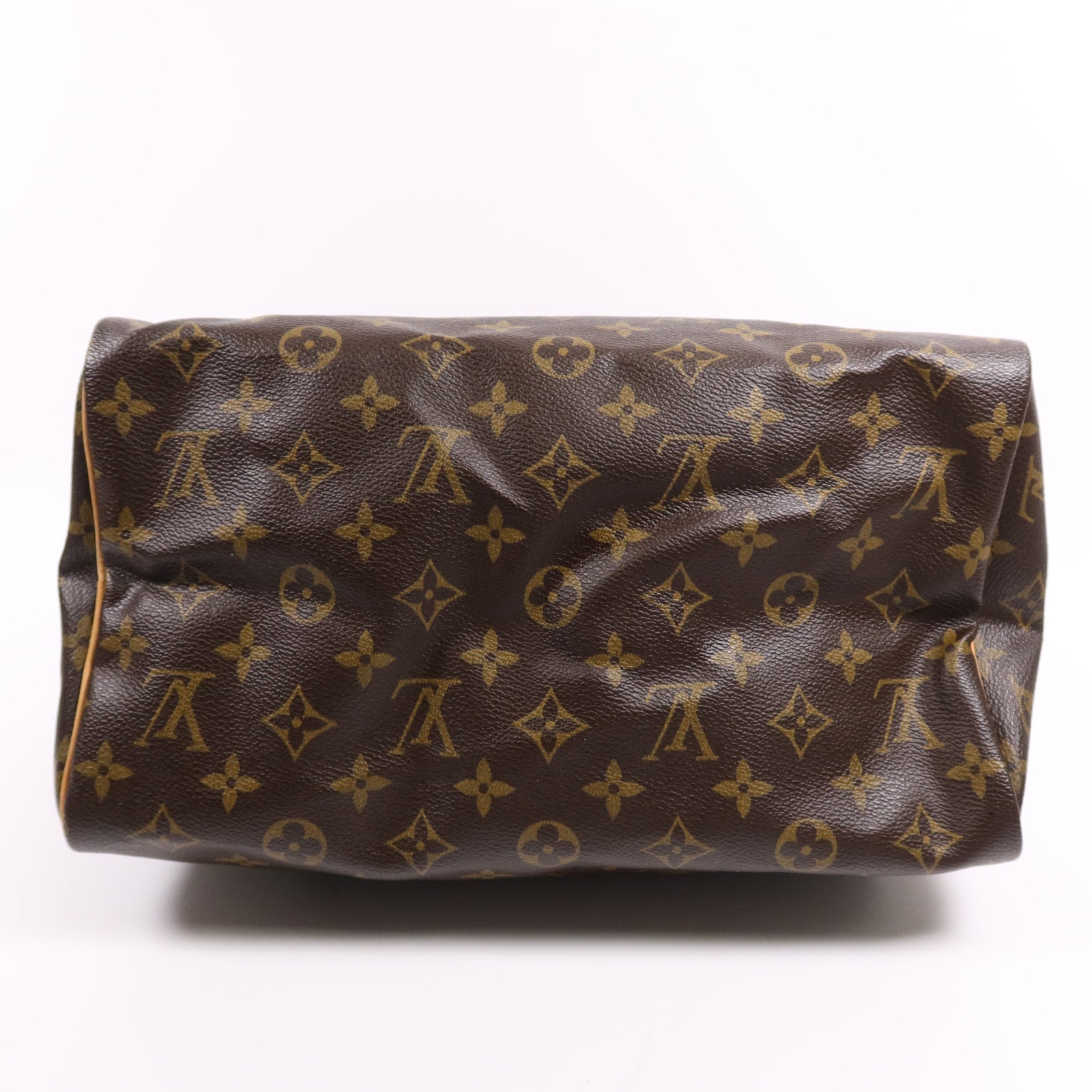 LOUIS VUITTON Monogram Speedy 30金扣手挽袋