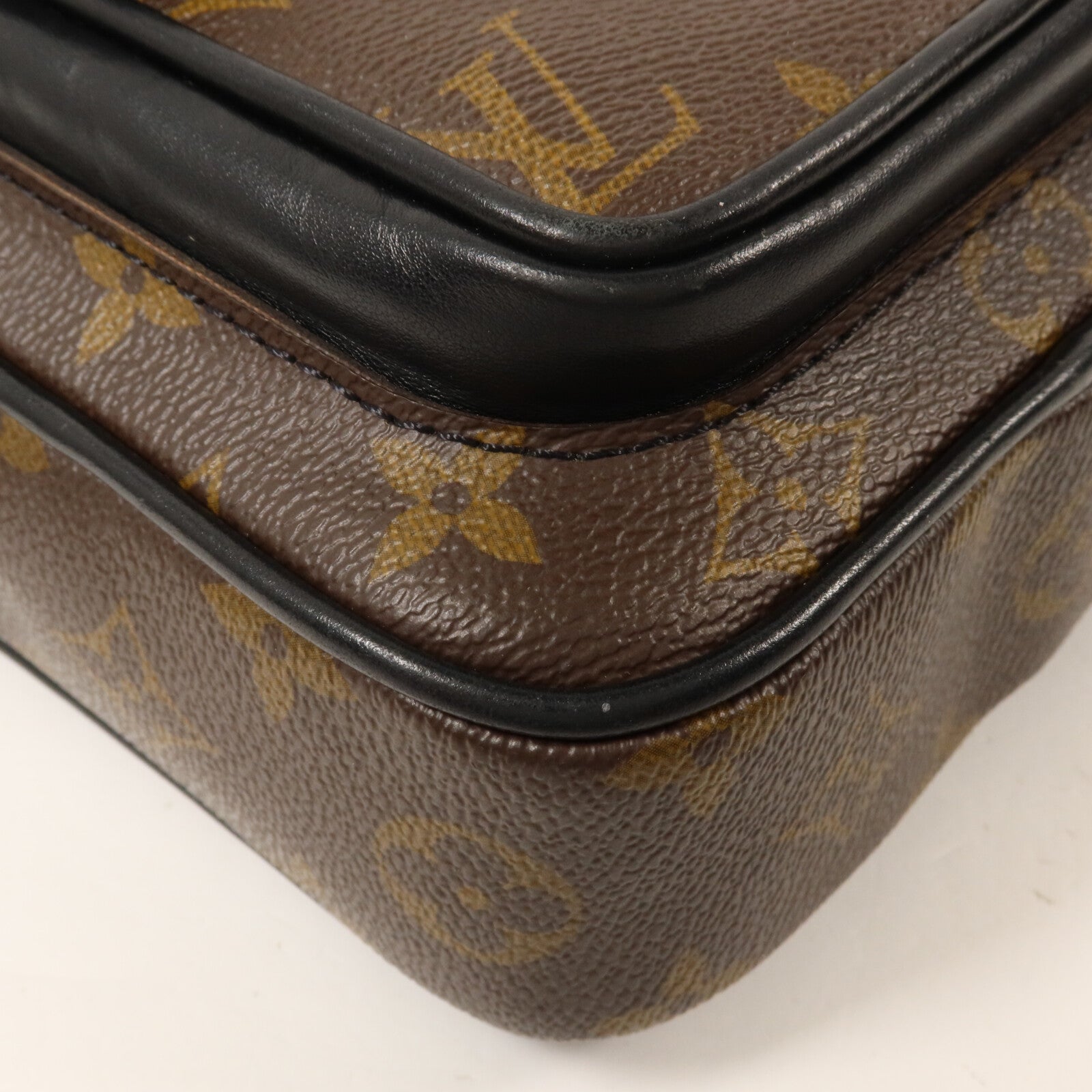 LOUIS VUITTON Monogram Macassar Christopher Wearable Wallet肩背袋