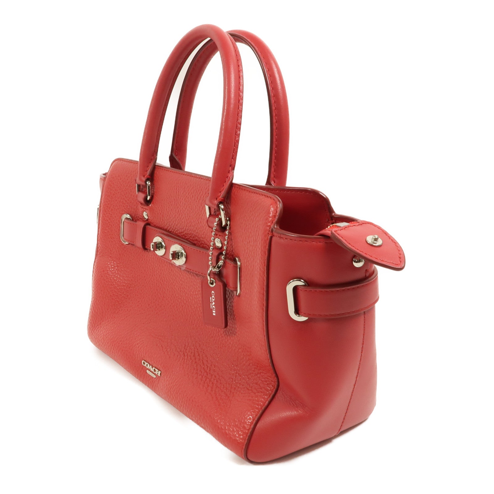 COACH 牛皮皮革Blake Carryall 25手挽肩背兩用袋