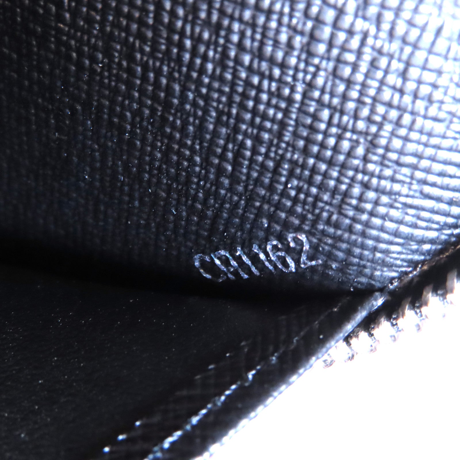 LOUIS VUITTON Damier Graphite Zippy Organizer銀扣長錢包黑色/灰色