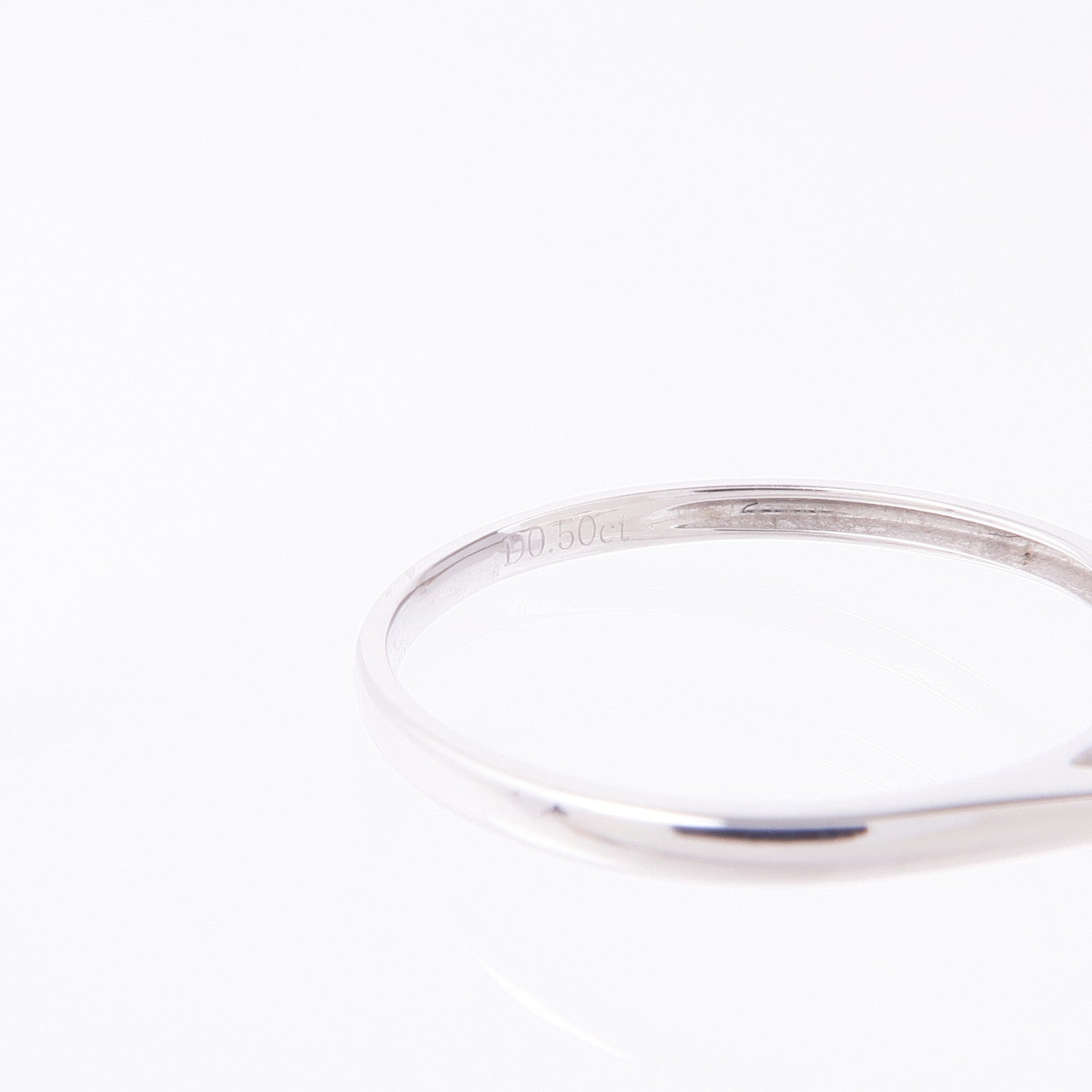 JEWELRY 18K白金Diamond Ring鑽石戒指US#4.25