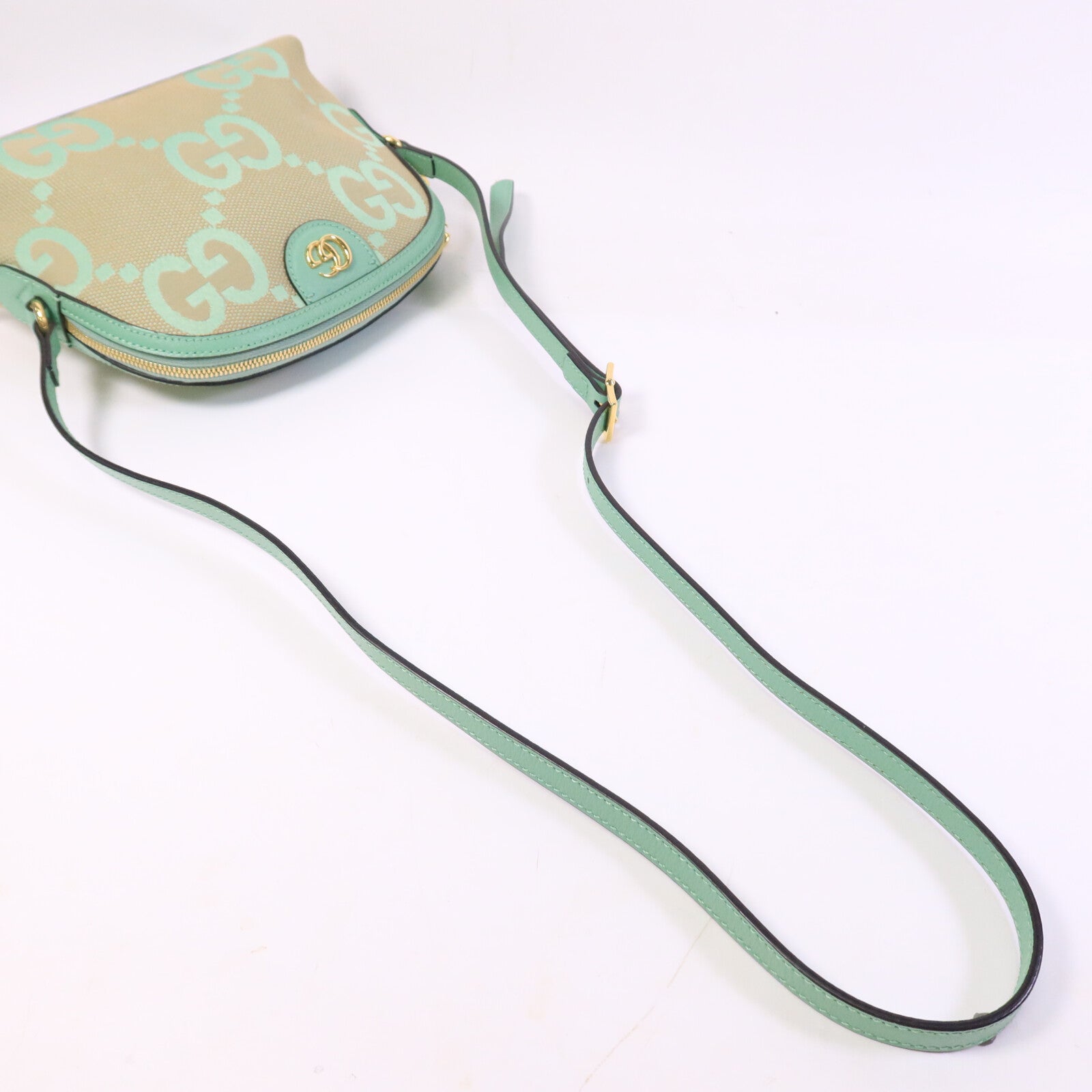 GUCCI 塗層帆布Ophidia Jumbo GG Small Shoulder Bag肩背袋