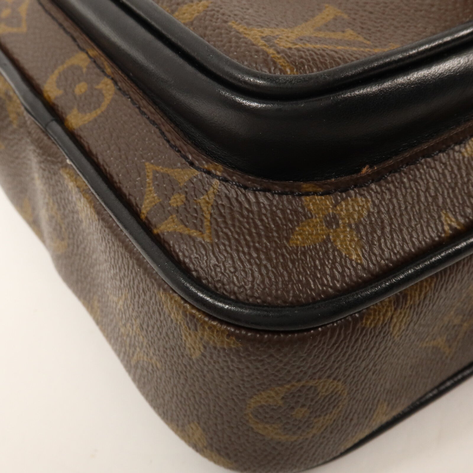 LOUIS VUITTON Monogram Macassar Christopher Wearable Wallet肩背袋