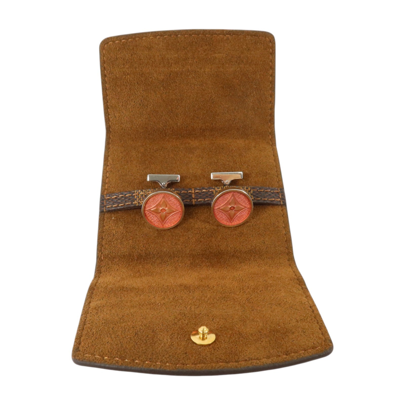 LOUIS VUITTON 純銀925 Cuff Links With Wallet袖扣