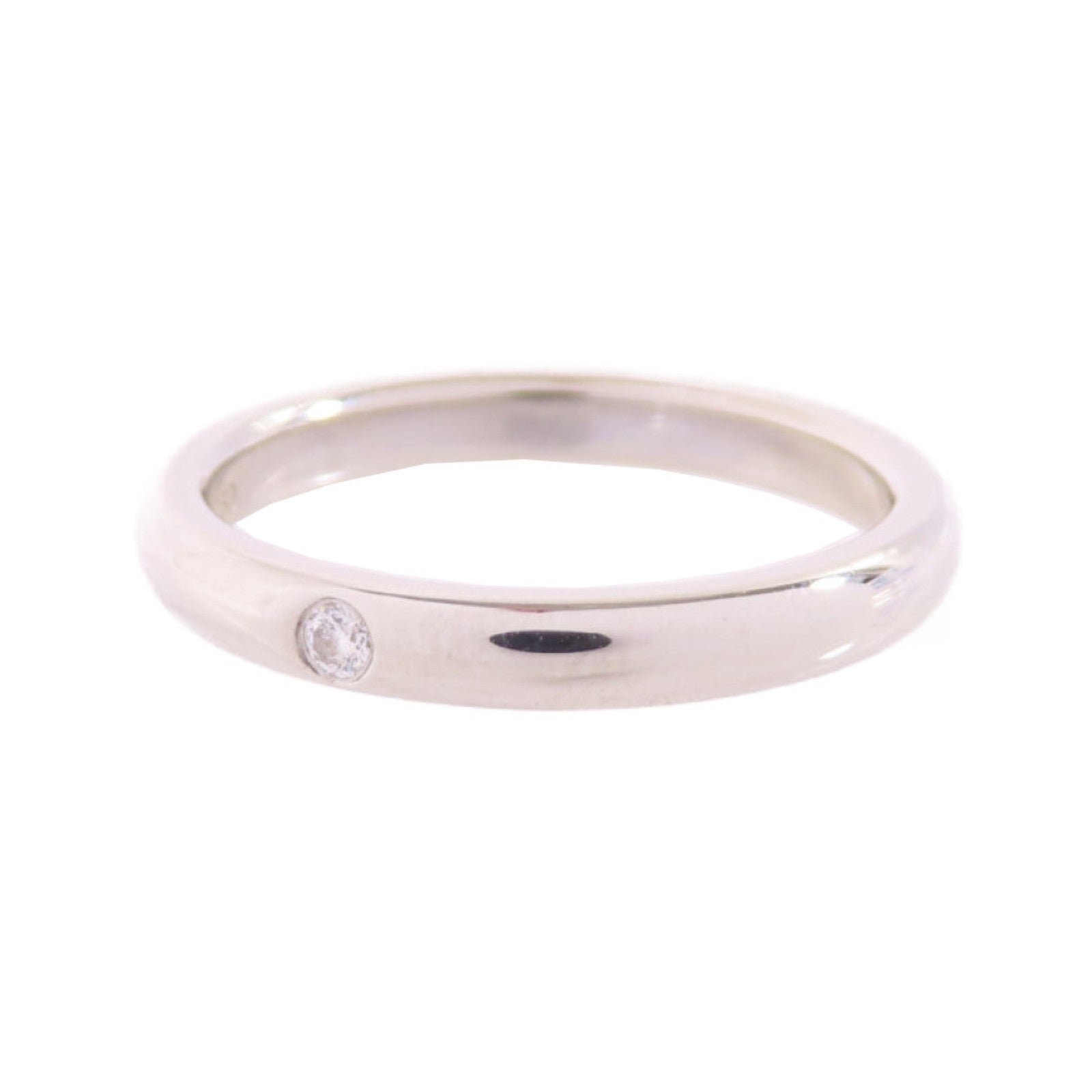 TIFFANY＆CO PT950鉑金/鑽石Diamond Ring戒指US#6