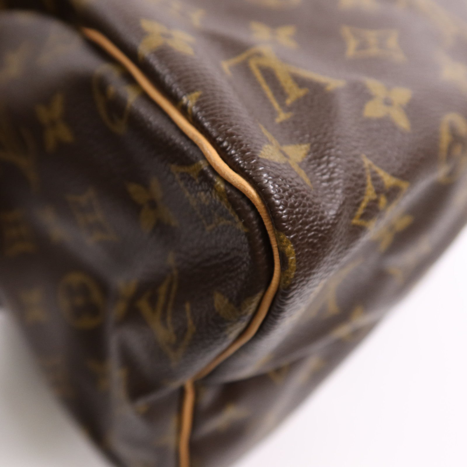 LOUIS VUITTON Monogram Speedy 30金扣手挽袋