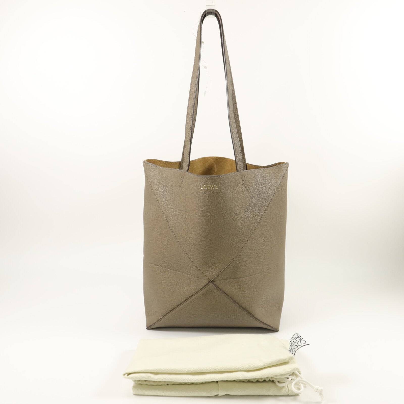 LOEWE 牛皮皮革Puzzle Fold Medium肩背袋