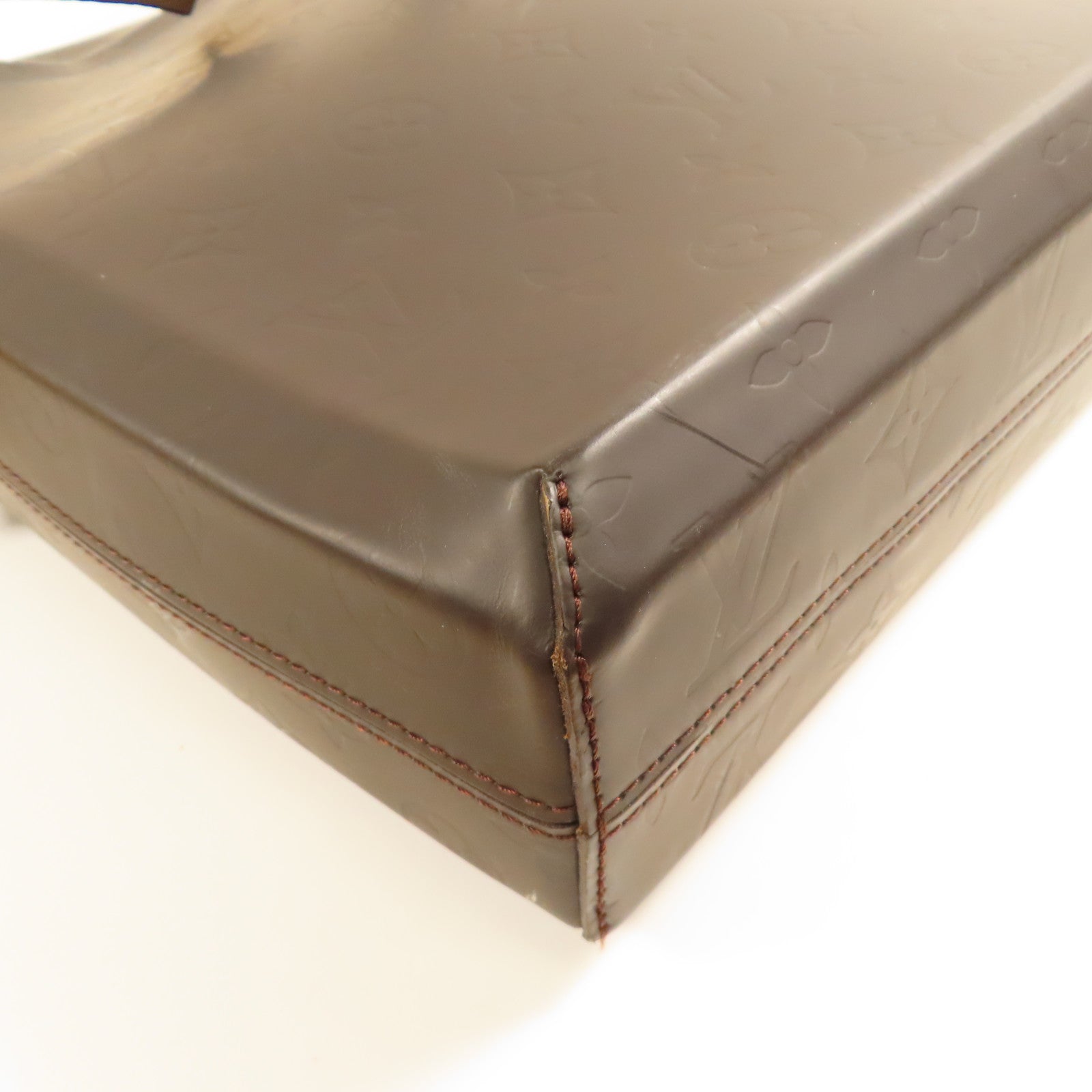 LOUIS VUITTON 【激減優惠】Monogram Glace Steve銀扣鏈帶肩背袋