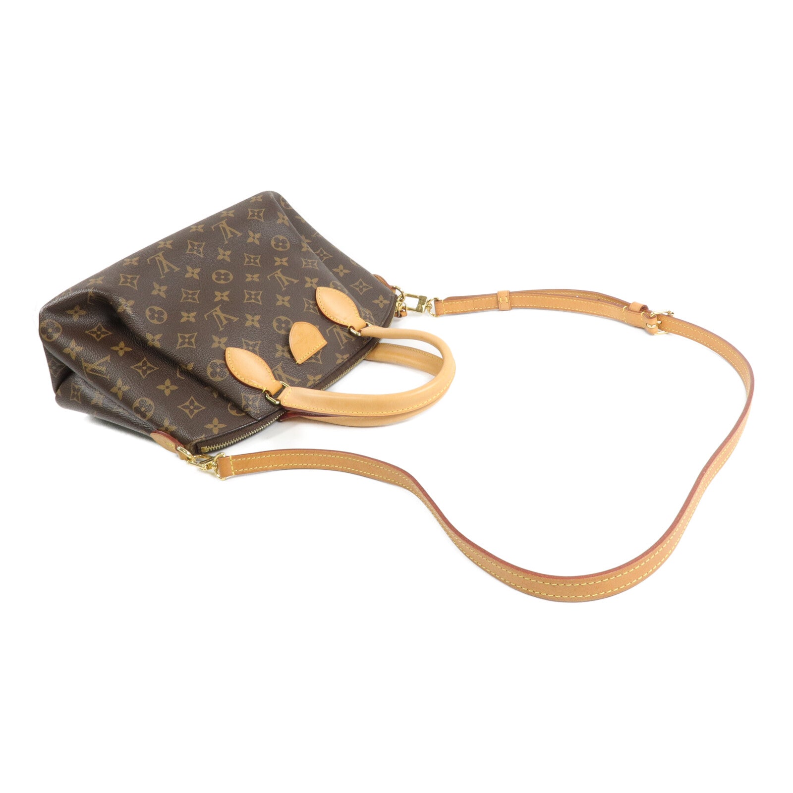 LOUIS VUITTON Monogram Rivoli PM手挽肩背兩用袋