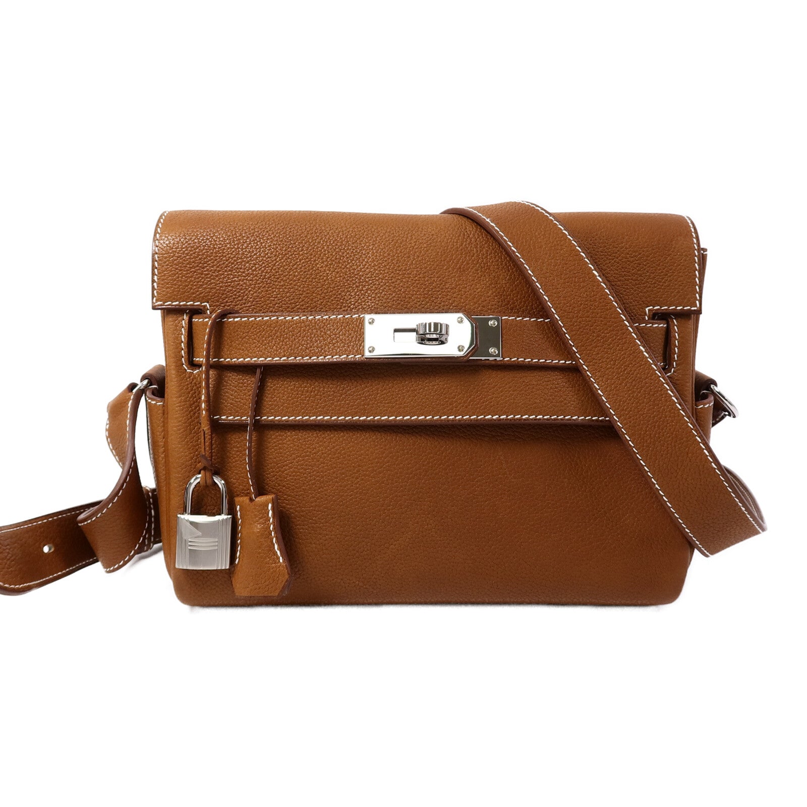 HERMES Barenia Messenger PM肩背袋