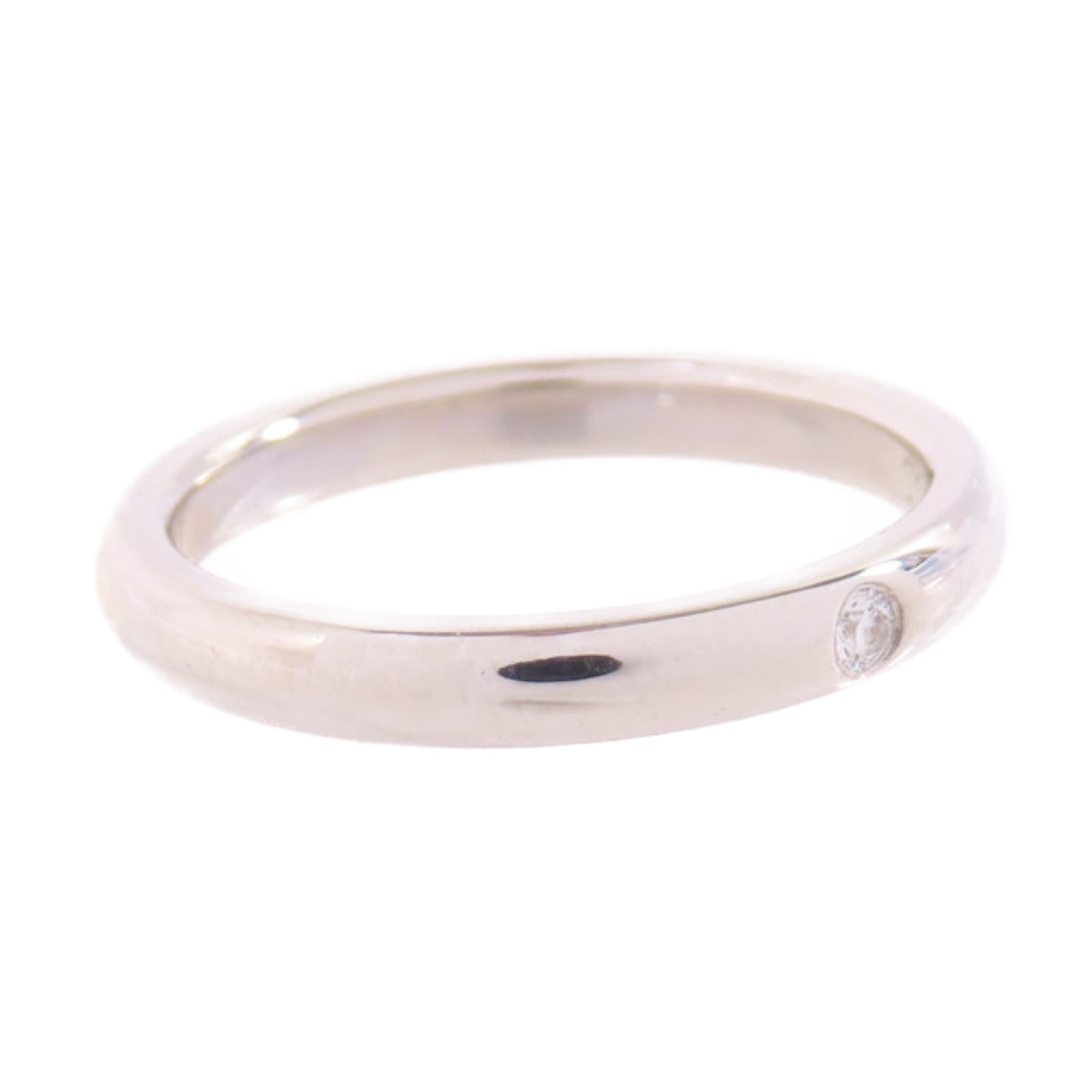 TIFFANY＆CO PT950鉑金/鑽石Diamond Ring戒指US#6