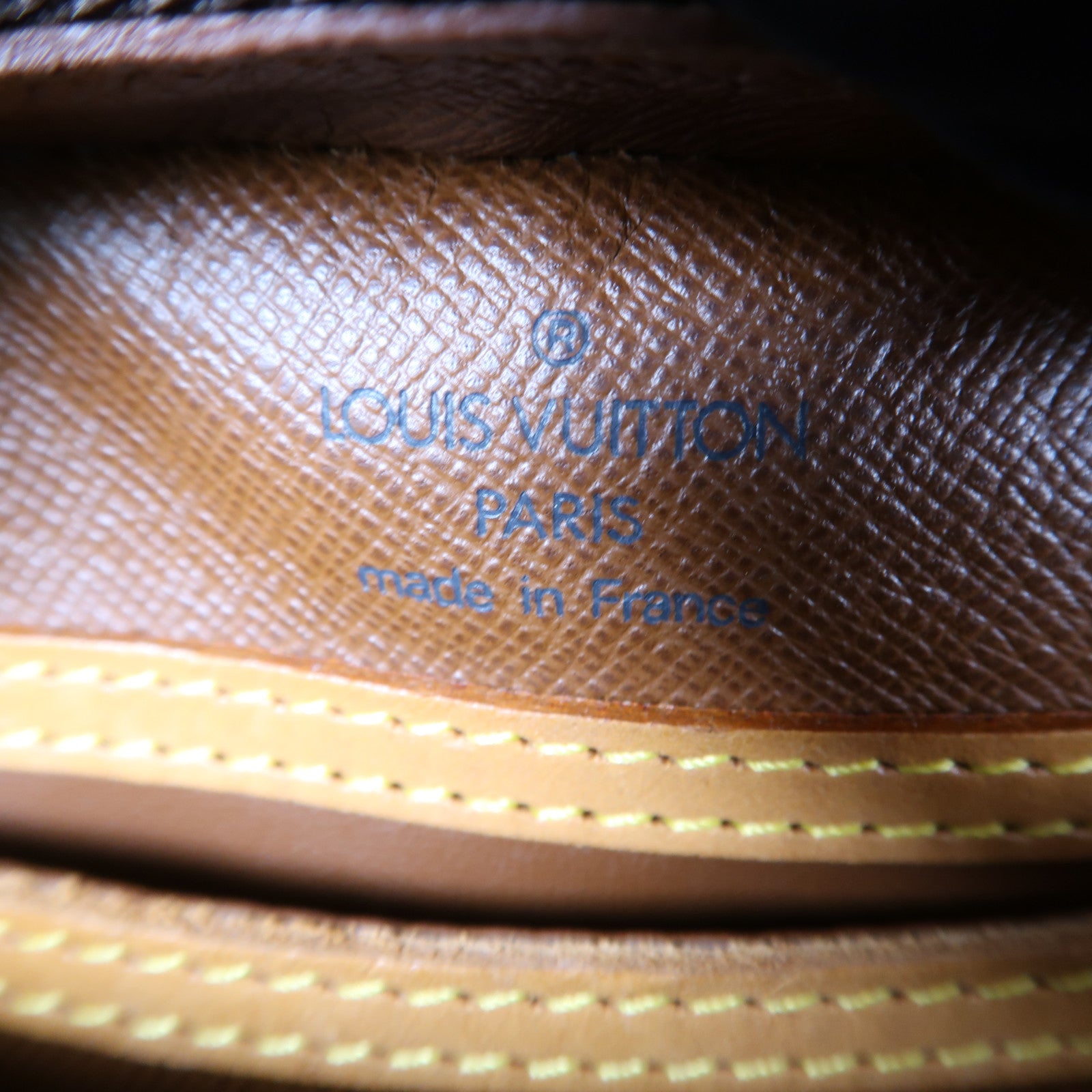 LOUIS VUITTON Monogram Blois金扣肩背袋棕色