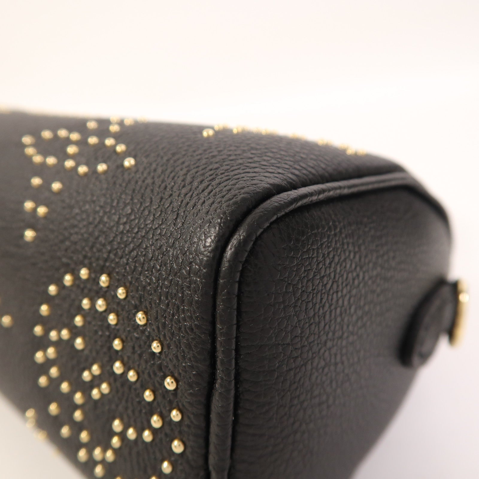 LOUIS VUITTON 【激減優惠】Monogram Empreinte Nano Speedy金扣手挽肩背兩用袋